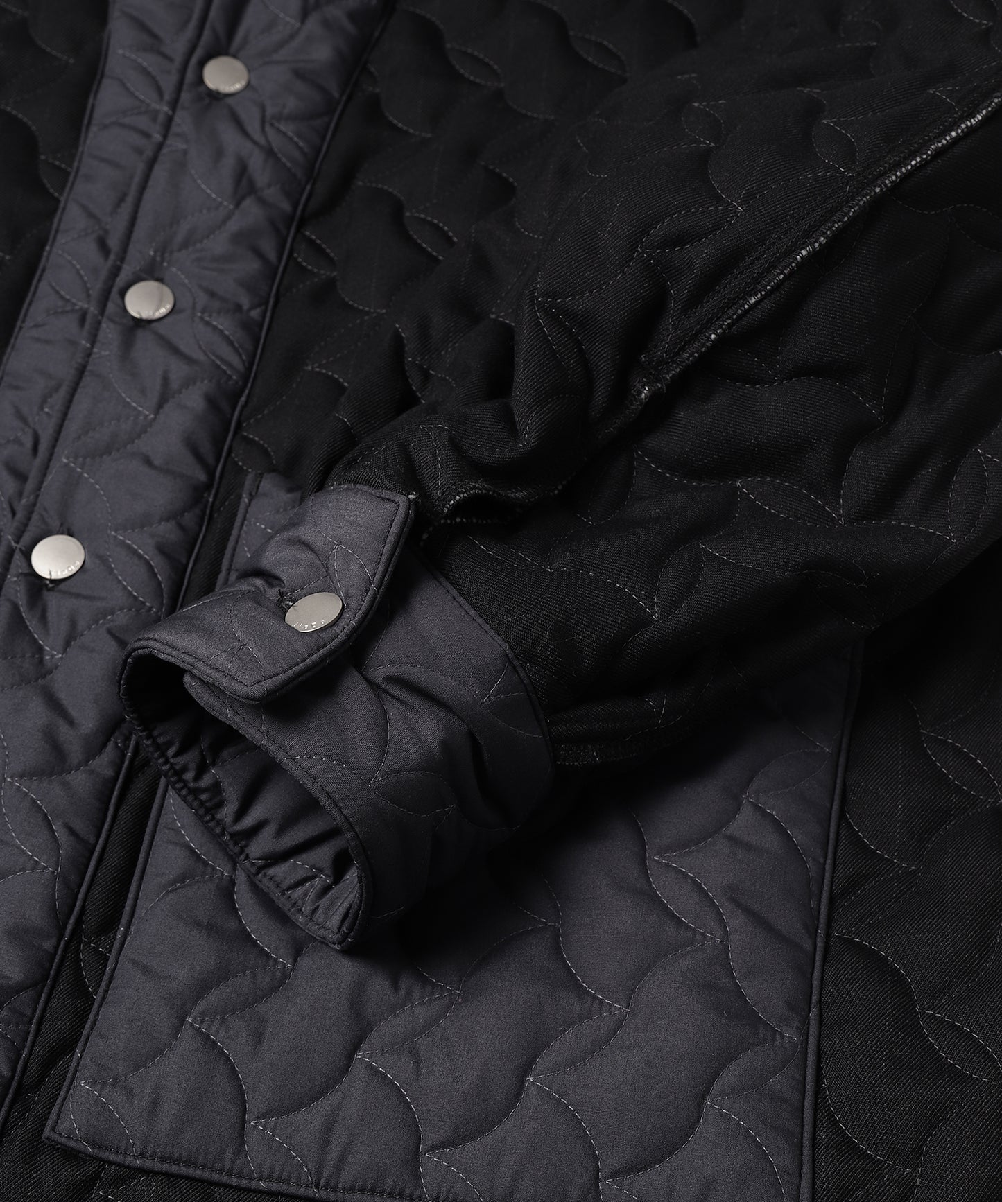 QUILTING OVER SHIRT JACKET