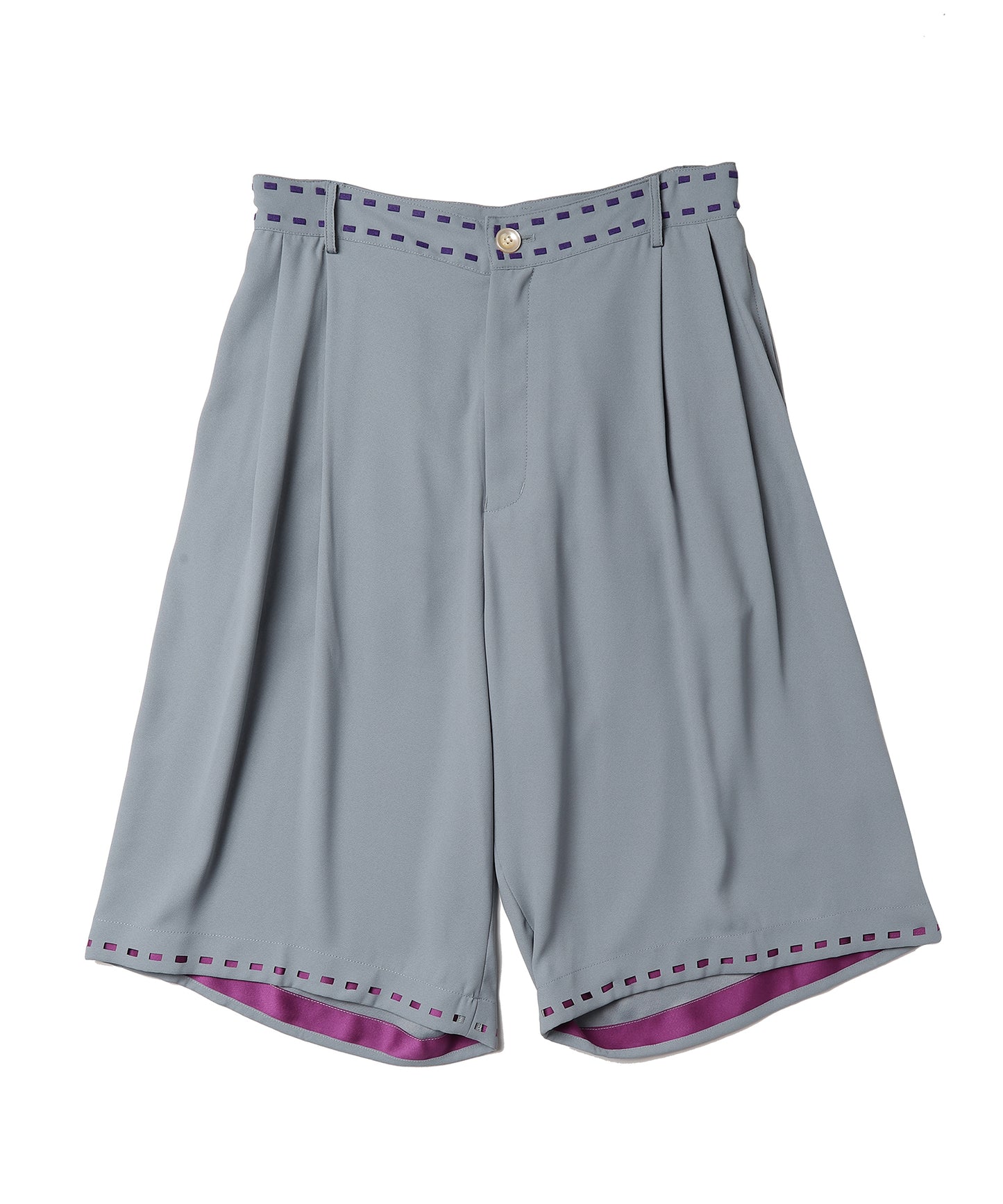 LASER STITCH SHORT PANTS