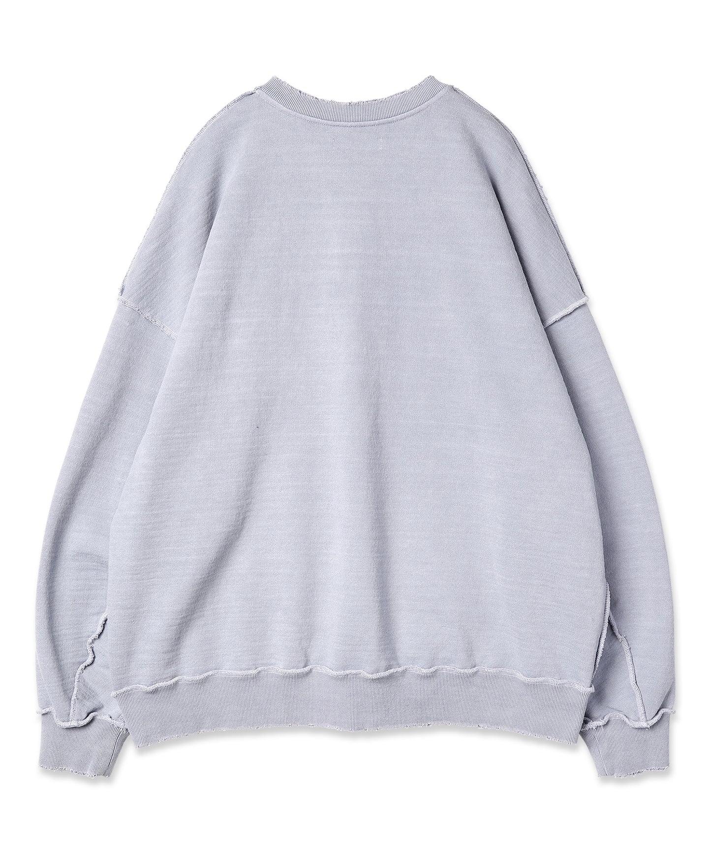 DAMAGE ZIP OVER SWEAT CREW