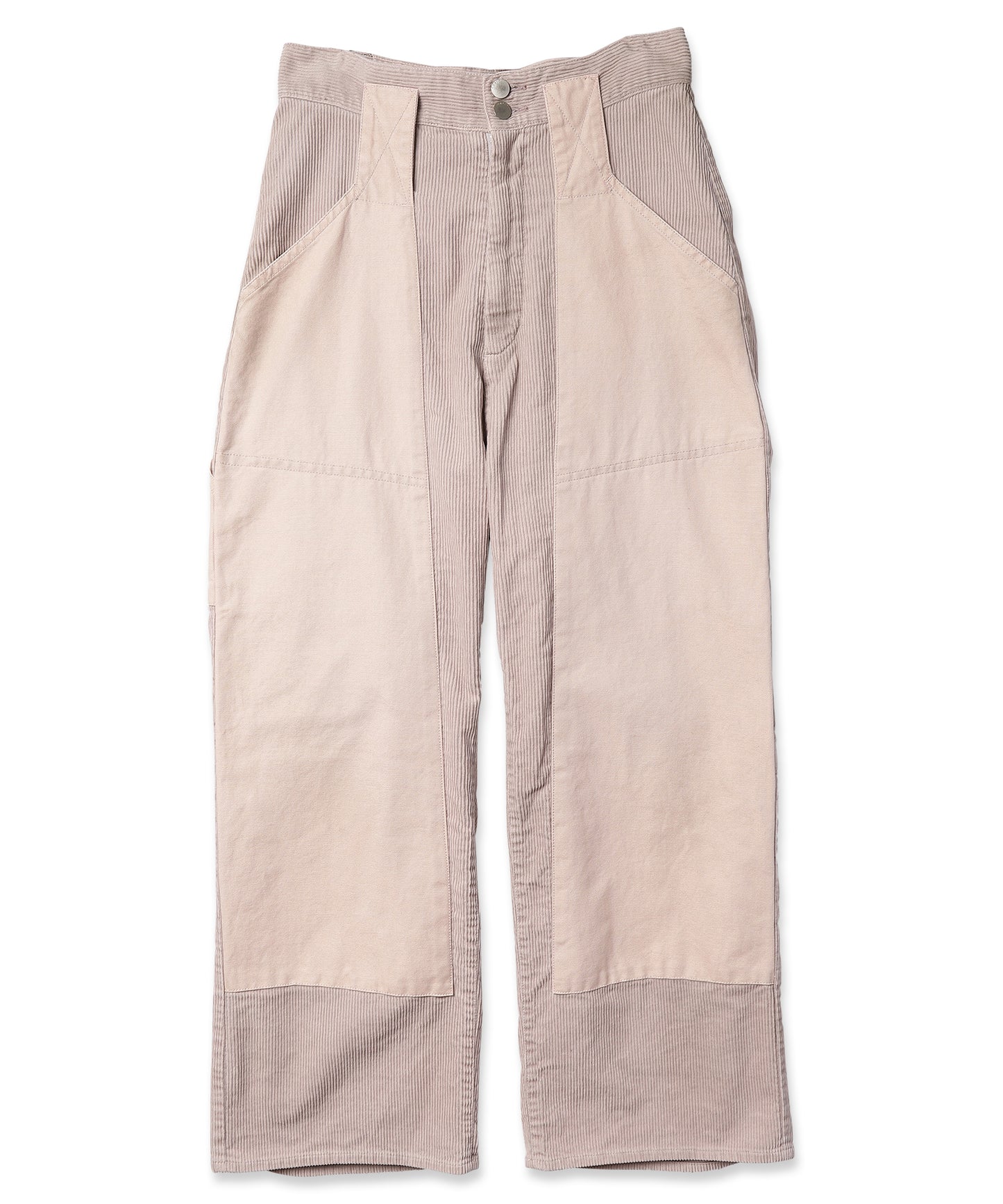 WIDE W KNEE DUCK PANTS