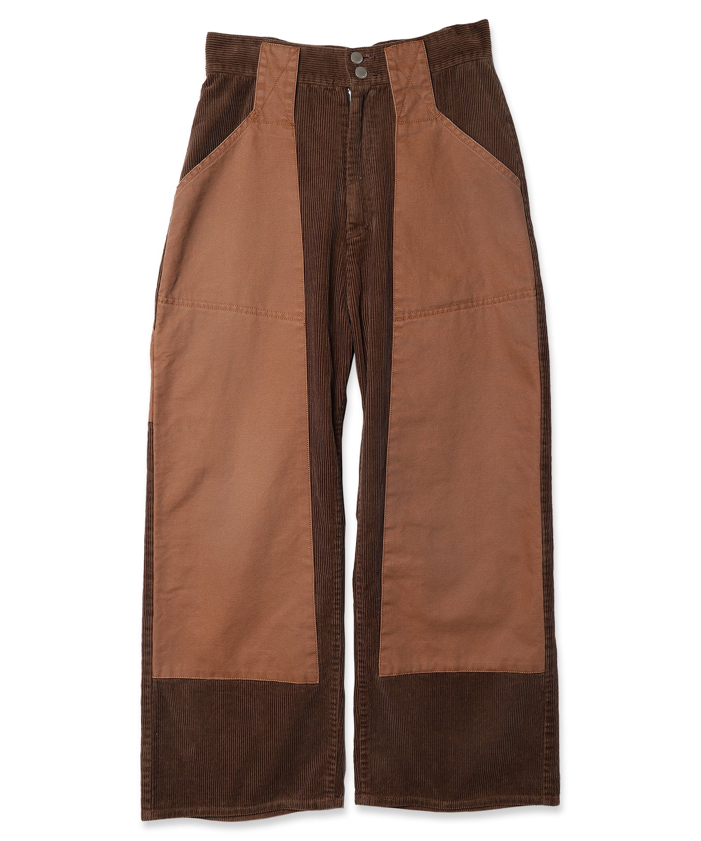 WIDE W KNEE DUCK PANTS