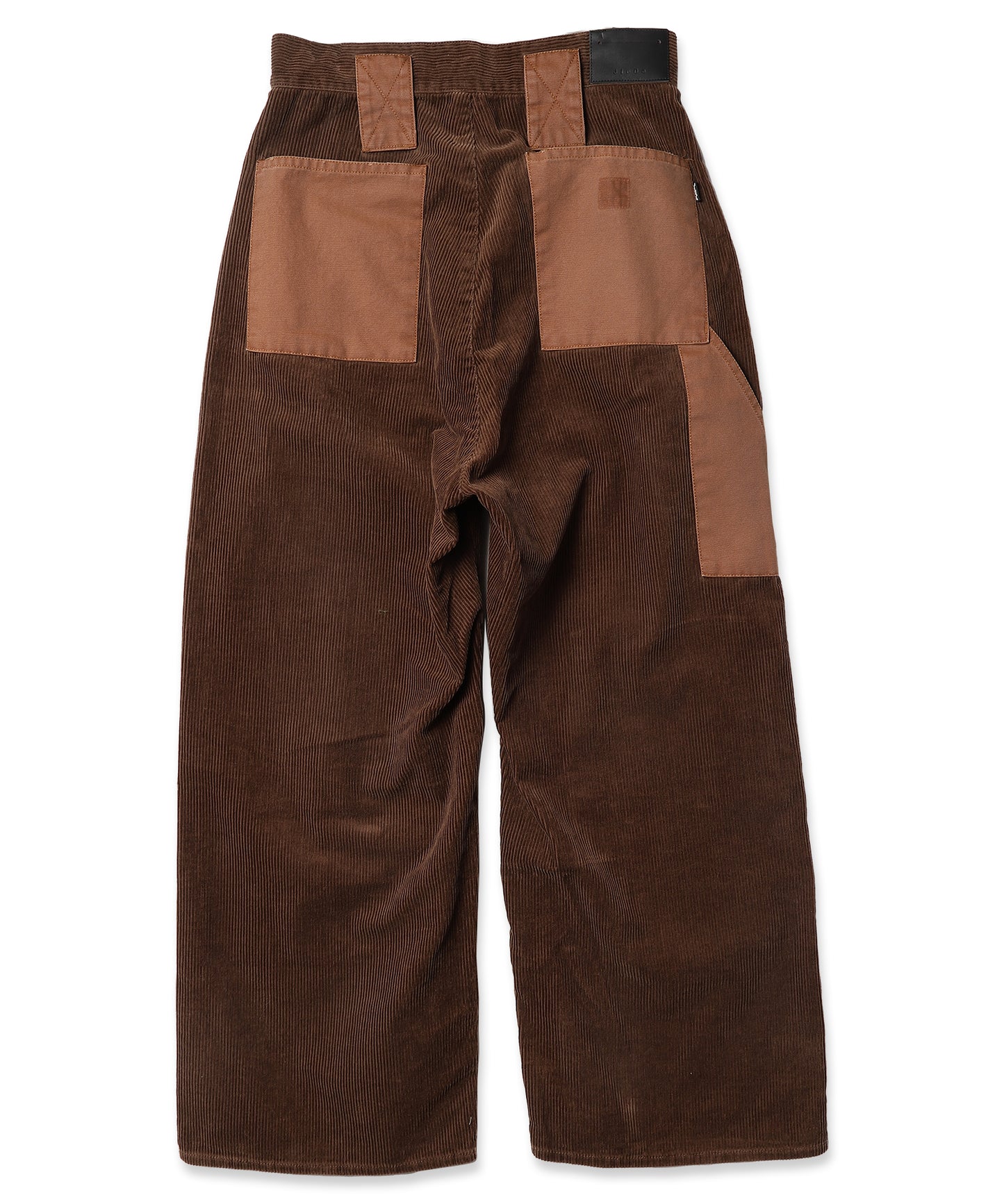 WIDE W KNEE DUCK PANTS