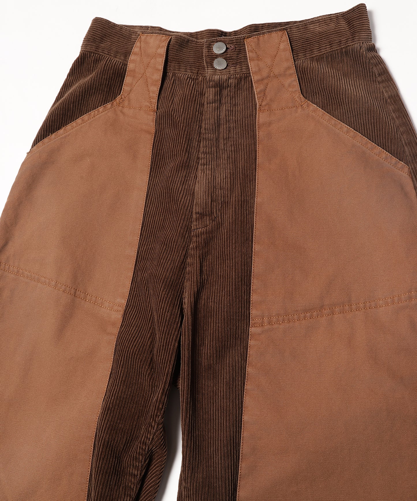 WIDE W KNEE DUCK PANTS