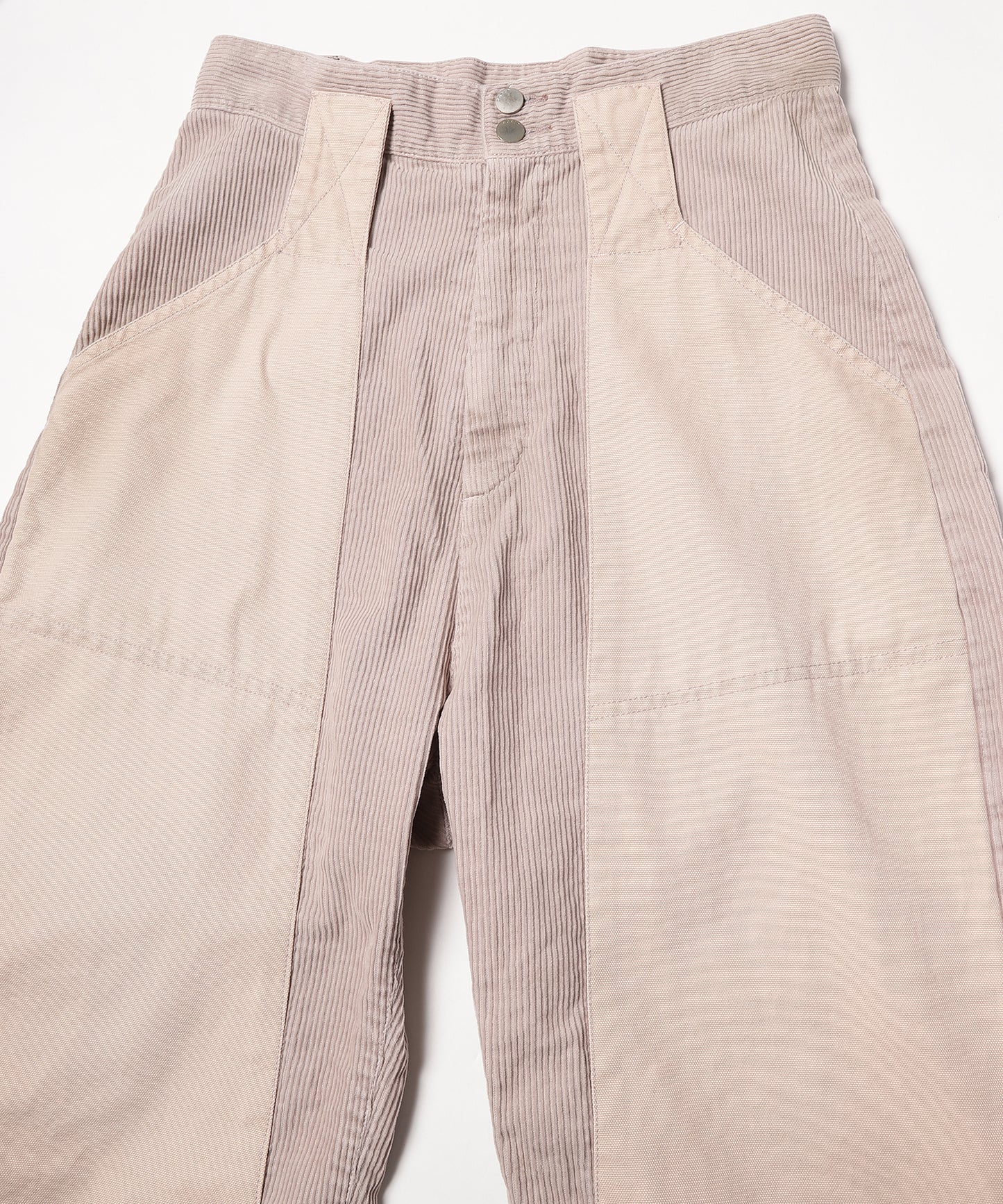 WIDE W KNEE DUCK PANTS