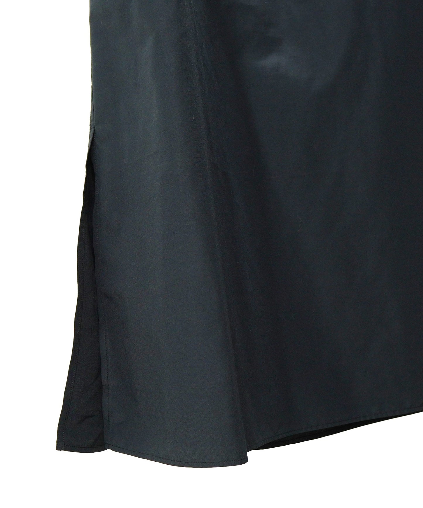 HI-NECK GATHER SHIRT ONE-PIECE