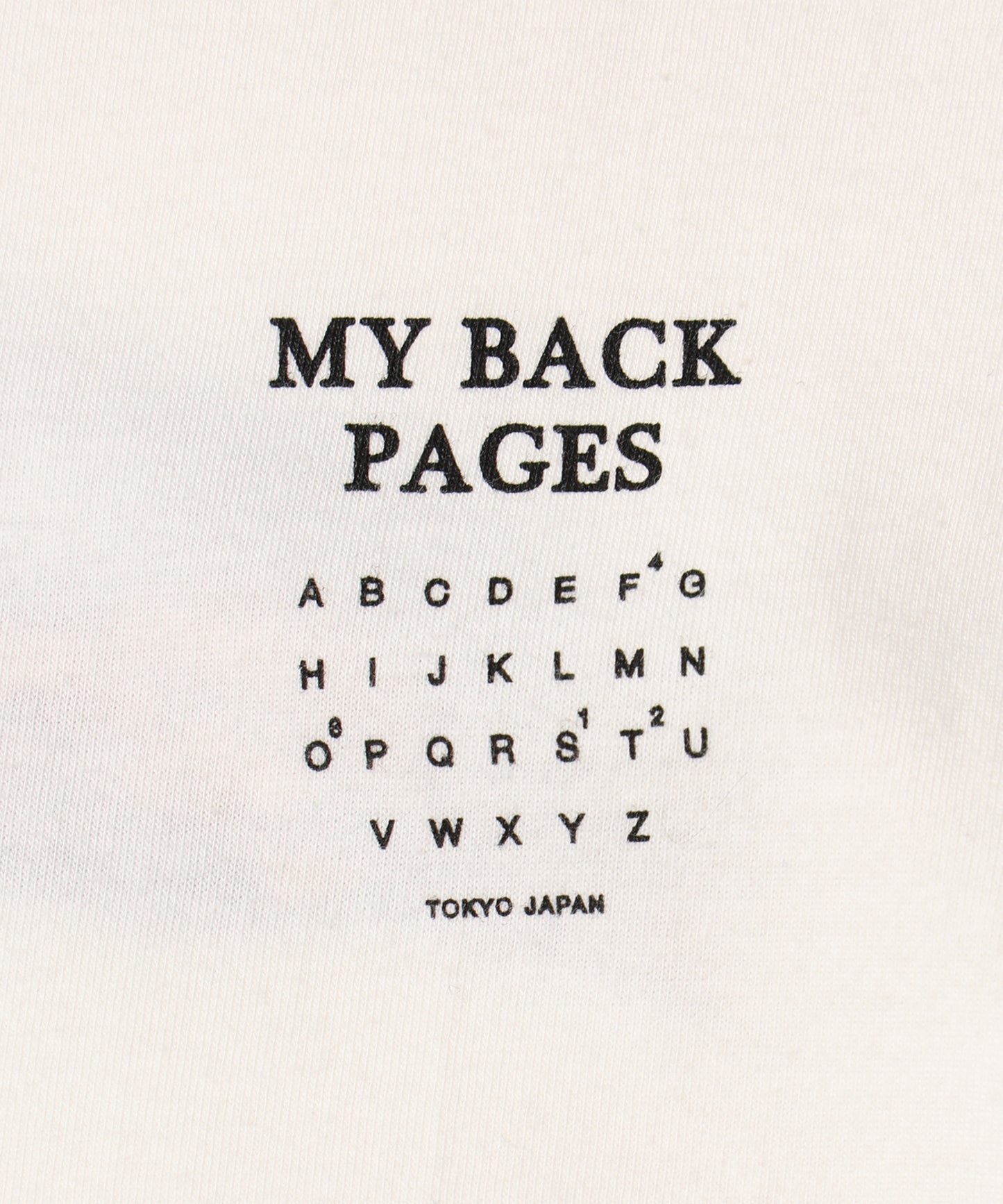 Back Pages Relax Tee