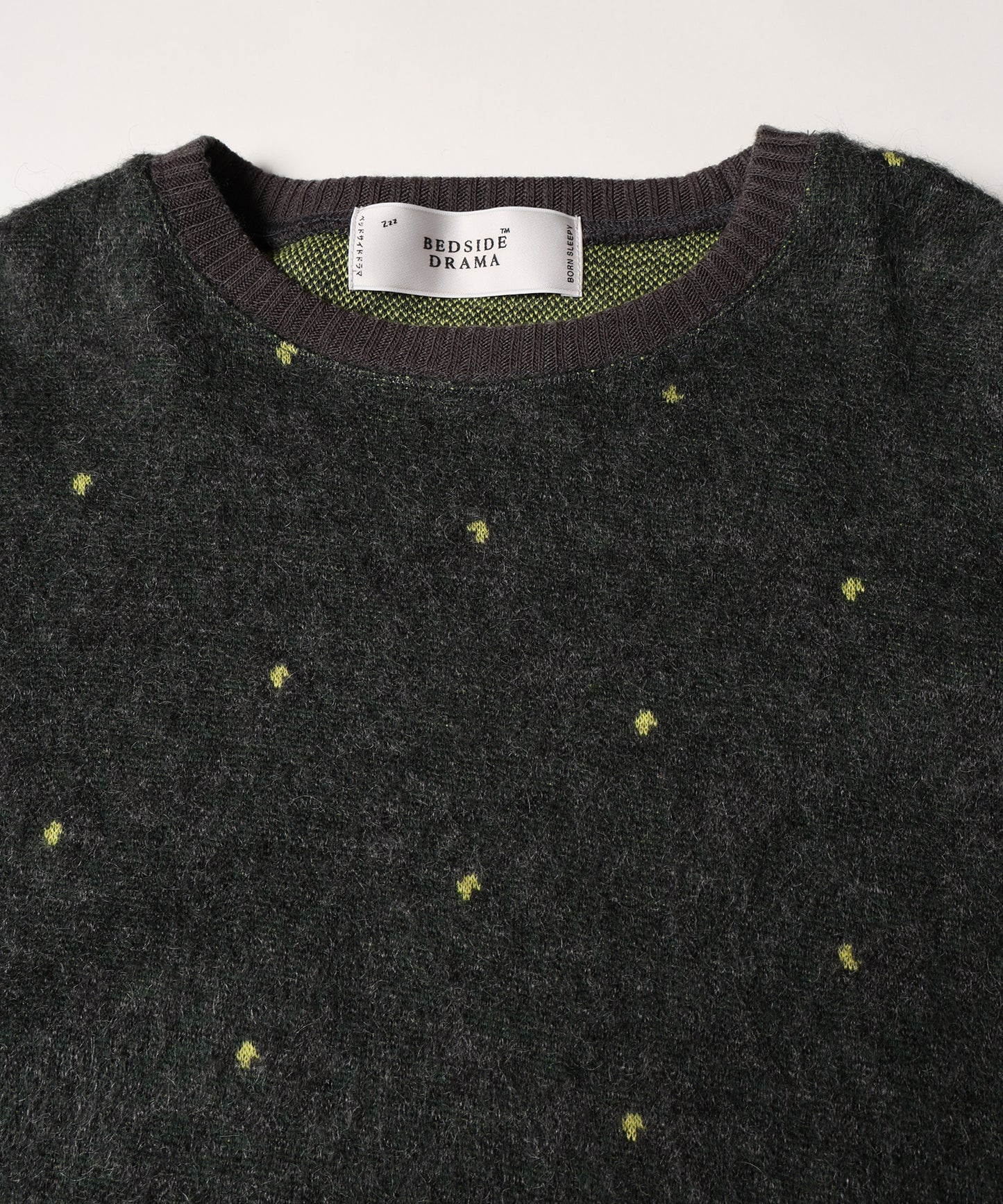 Tiny Fruits Mohair Wide Pullover 【納期9月下旬】