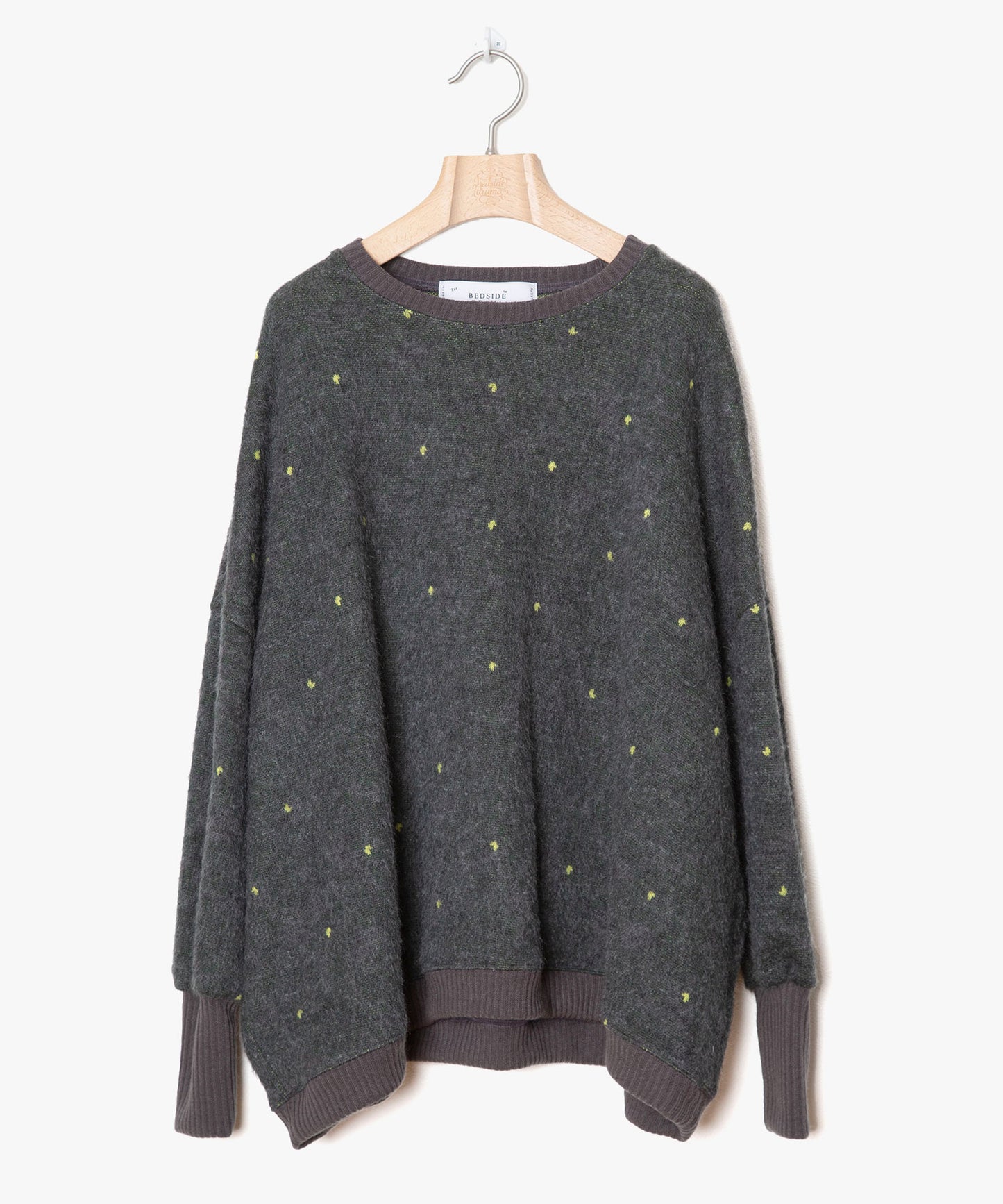 Tiny Fruits Mohair Wide Pullover 【納期9月下旬】