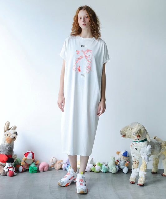 RELAX TEE DRESS（ADAM AND EVE）