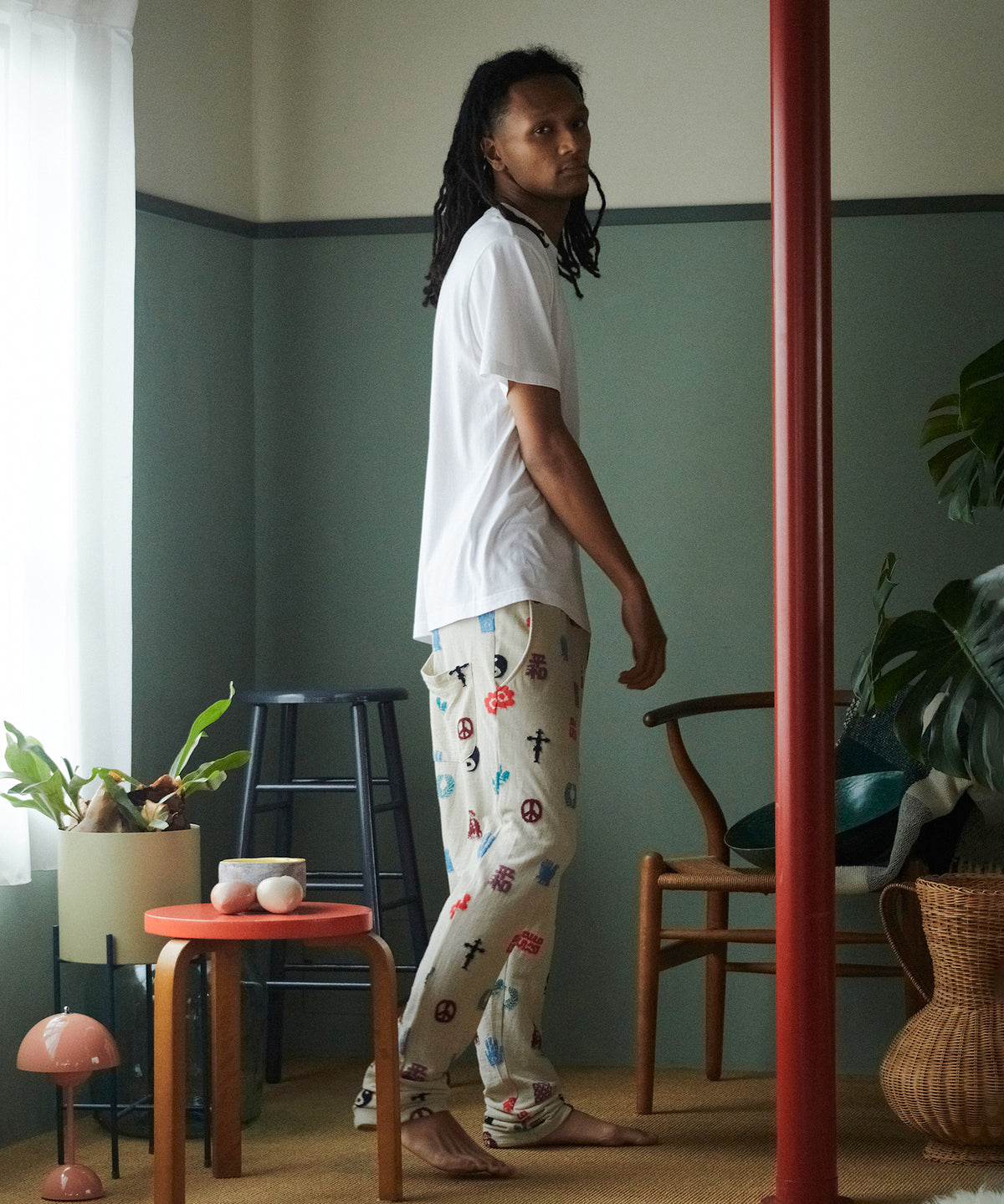 PIGMENT-DYED TEE（（TERPSICHORA）