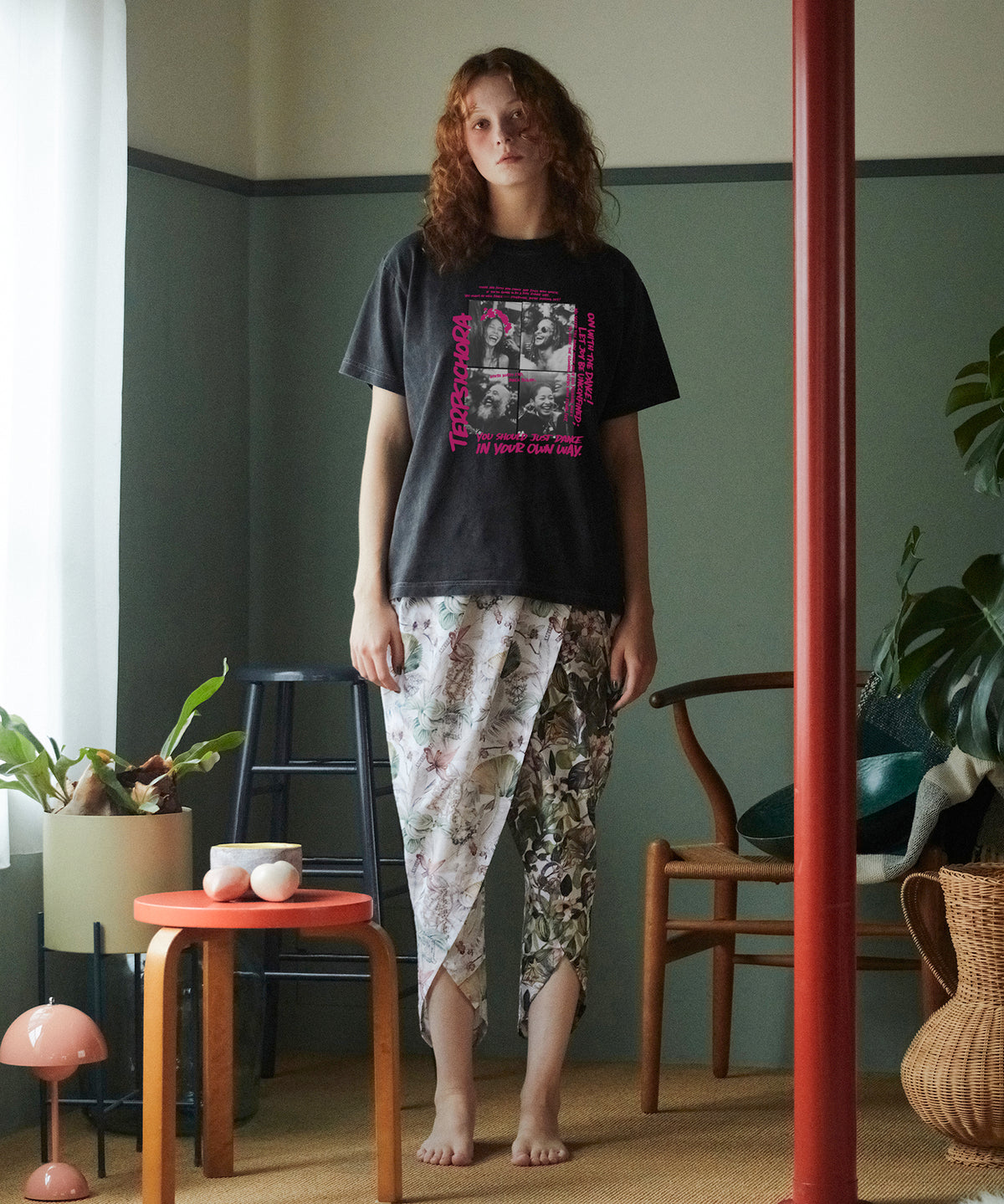 PIGMENT-DYED TEE（（TERPSICHORA）