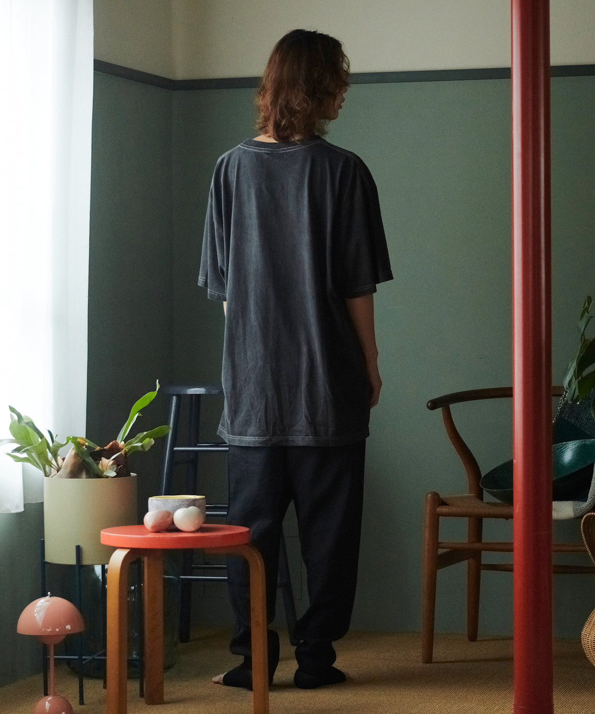 PIGMENT-DYED TEE（AMITY）