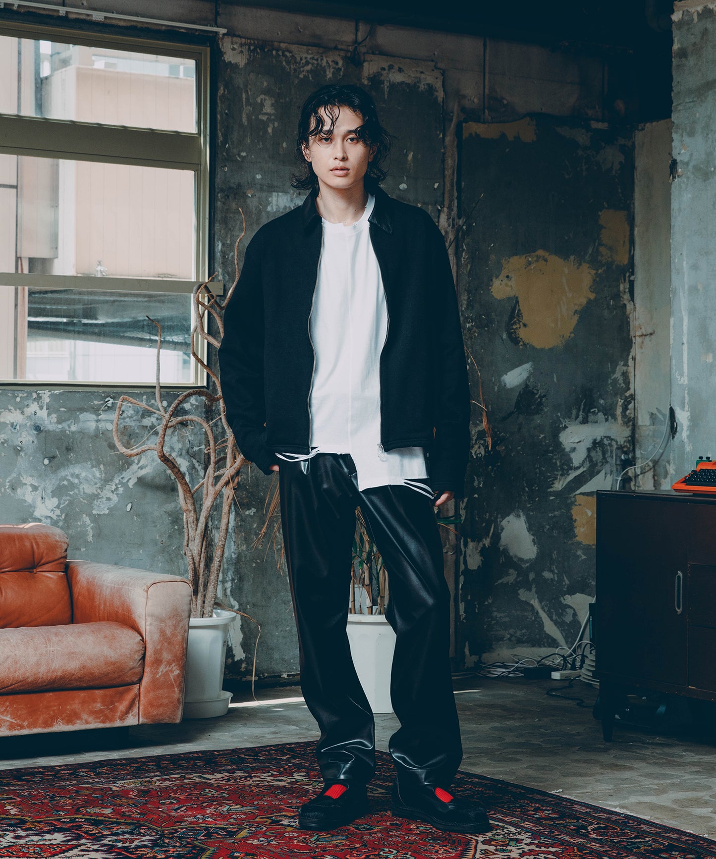 HALF LENGTH LONG SLEEVE TEE