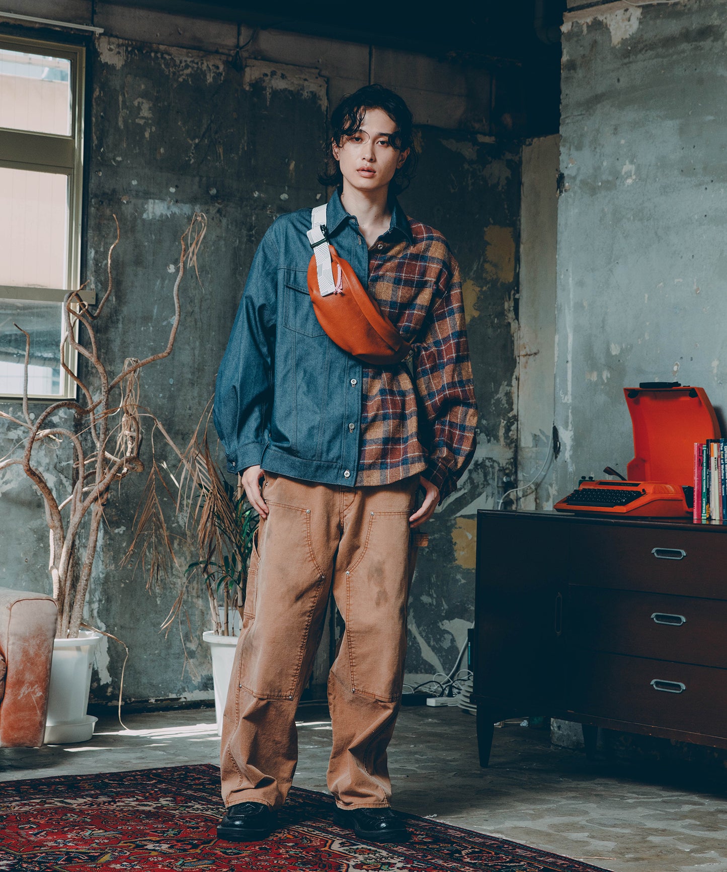 DUCK DOUBLE KNEE PANTS