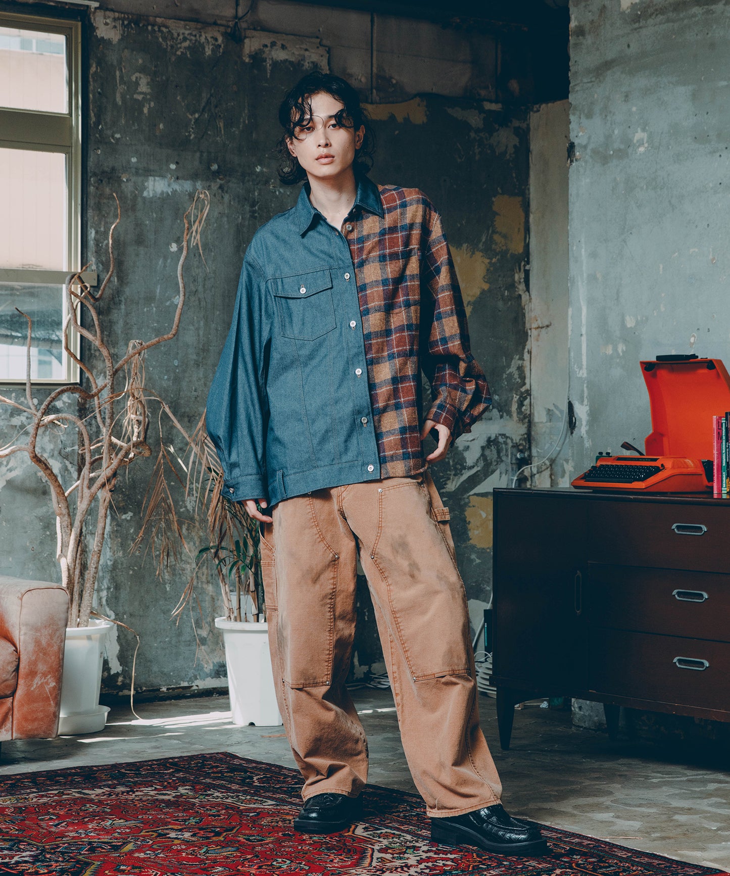 DUCK DOUBLE KNEE PANTS