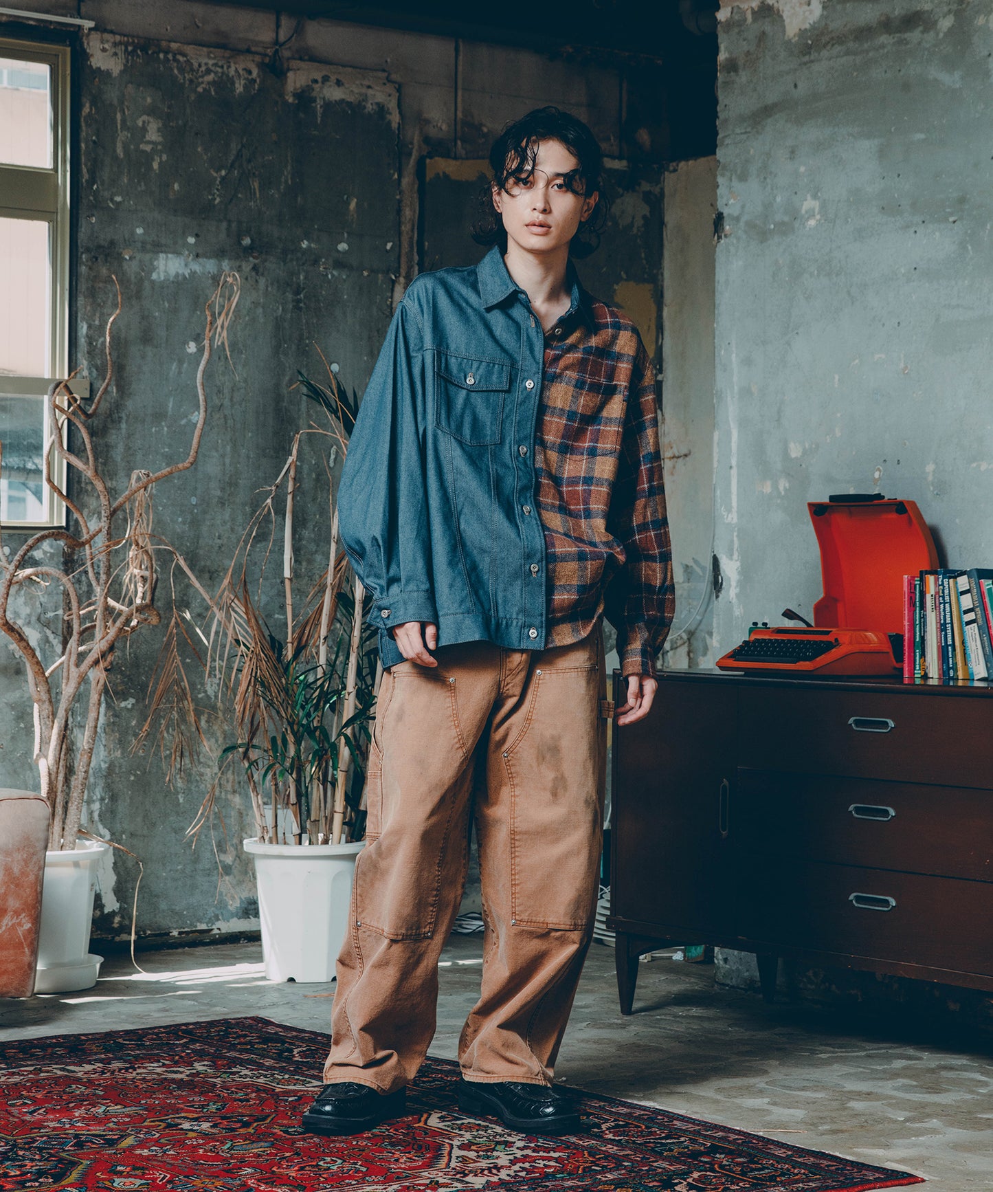 DUCK DOUBLE KNEE PANTS