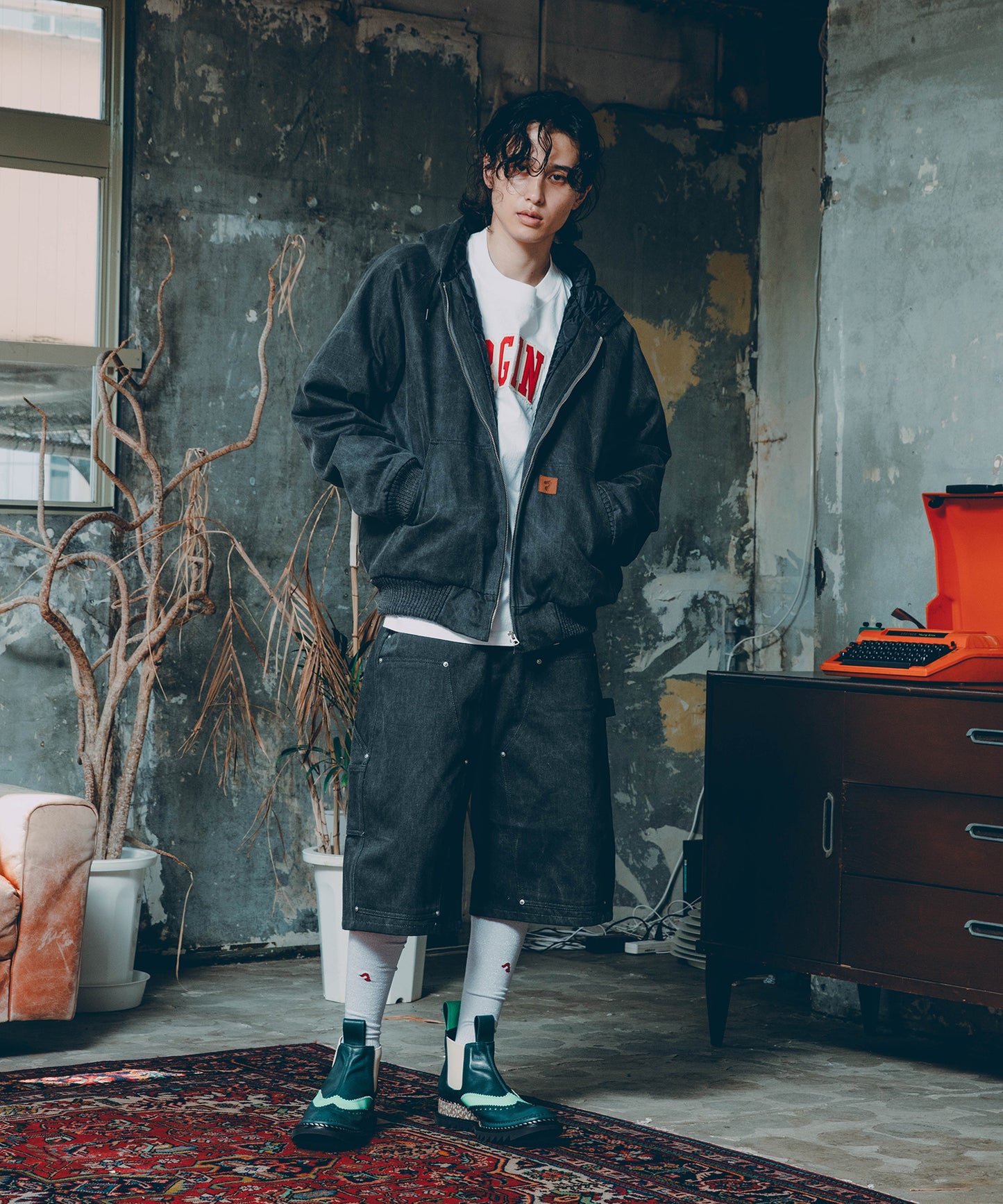 FADE DRILL 3/4 DOUBLE KNEE PANTS