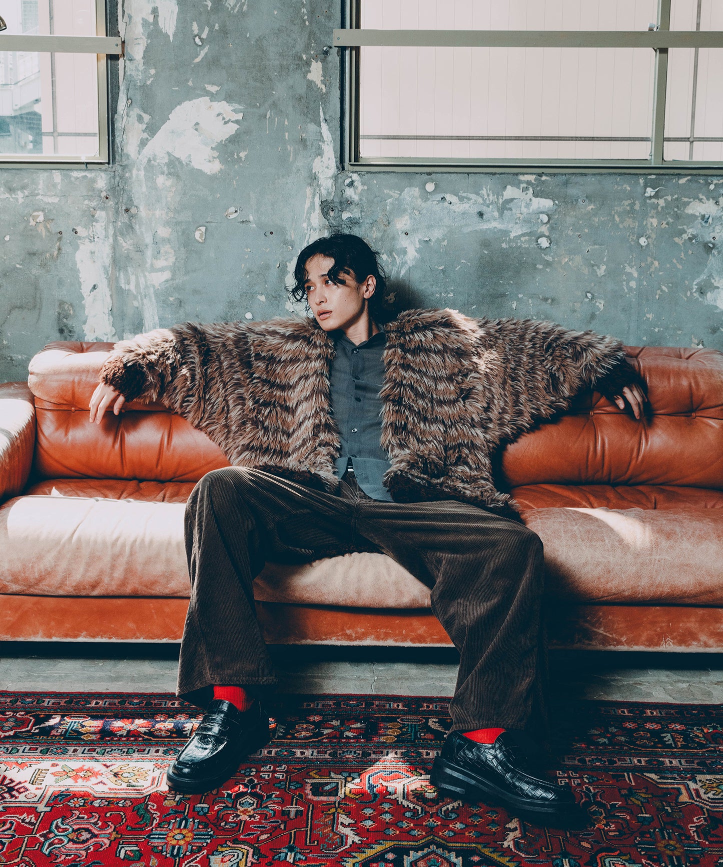 CORDUROY WORK PANTS
