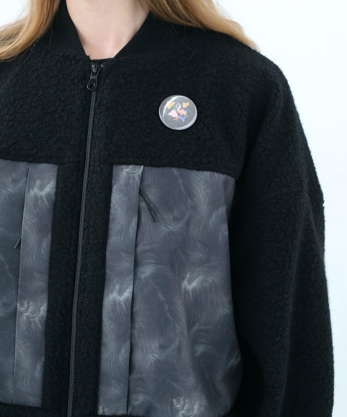 Outdoor Big Pocket Mix Blouson
