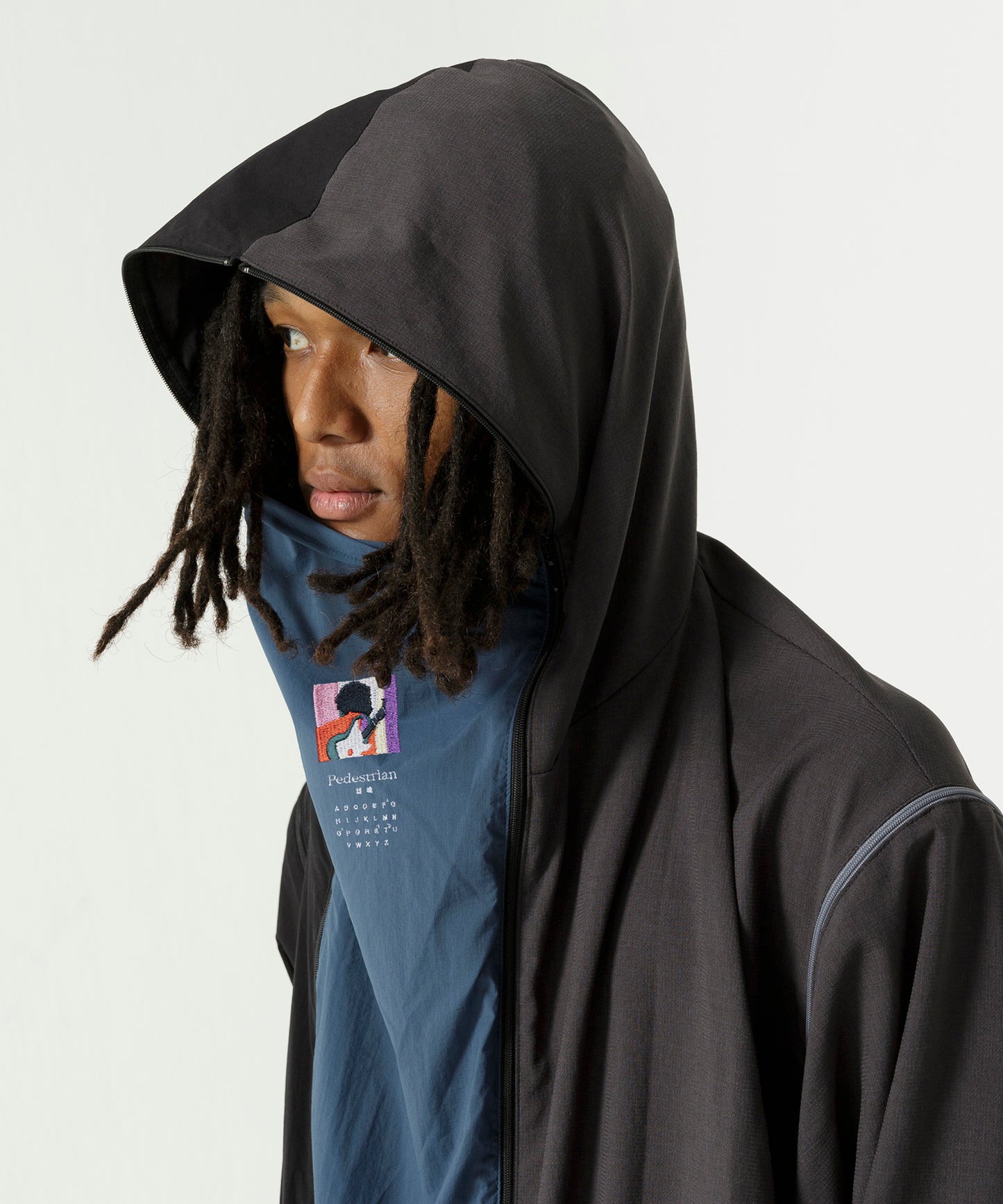 MELTING COLOR  3WAY HOODIE JACKET