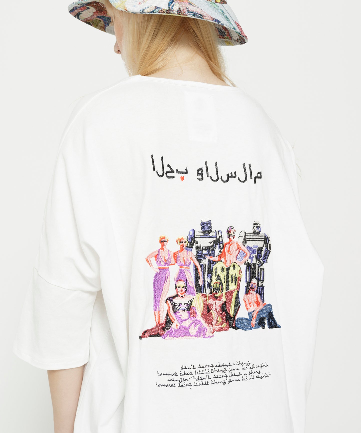 TRIBE EMBROI BIG TEE