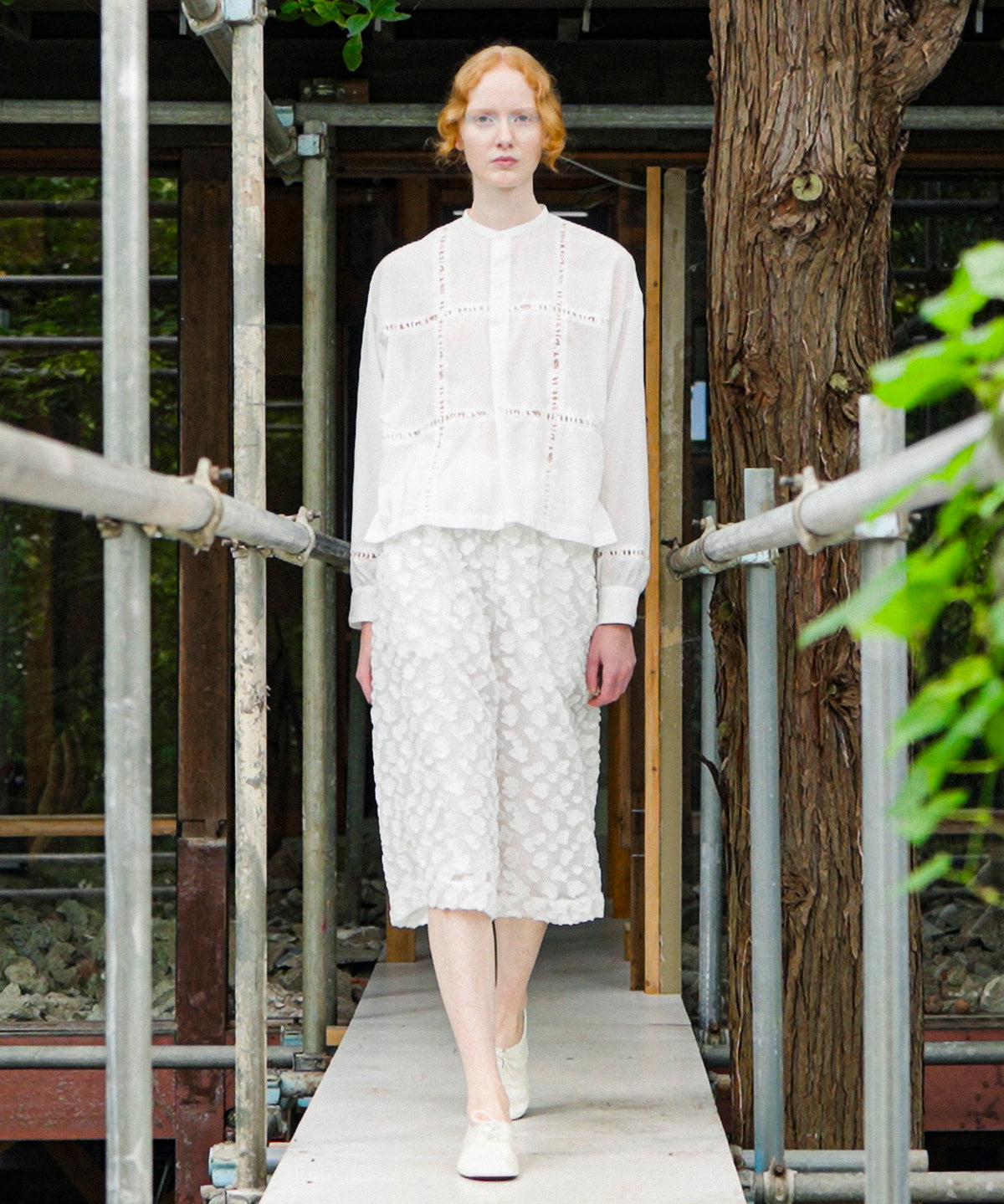 Lace Pullover Shirt