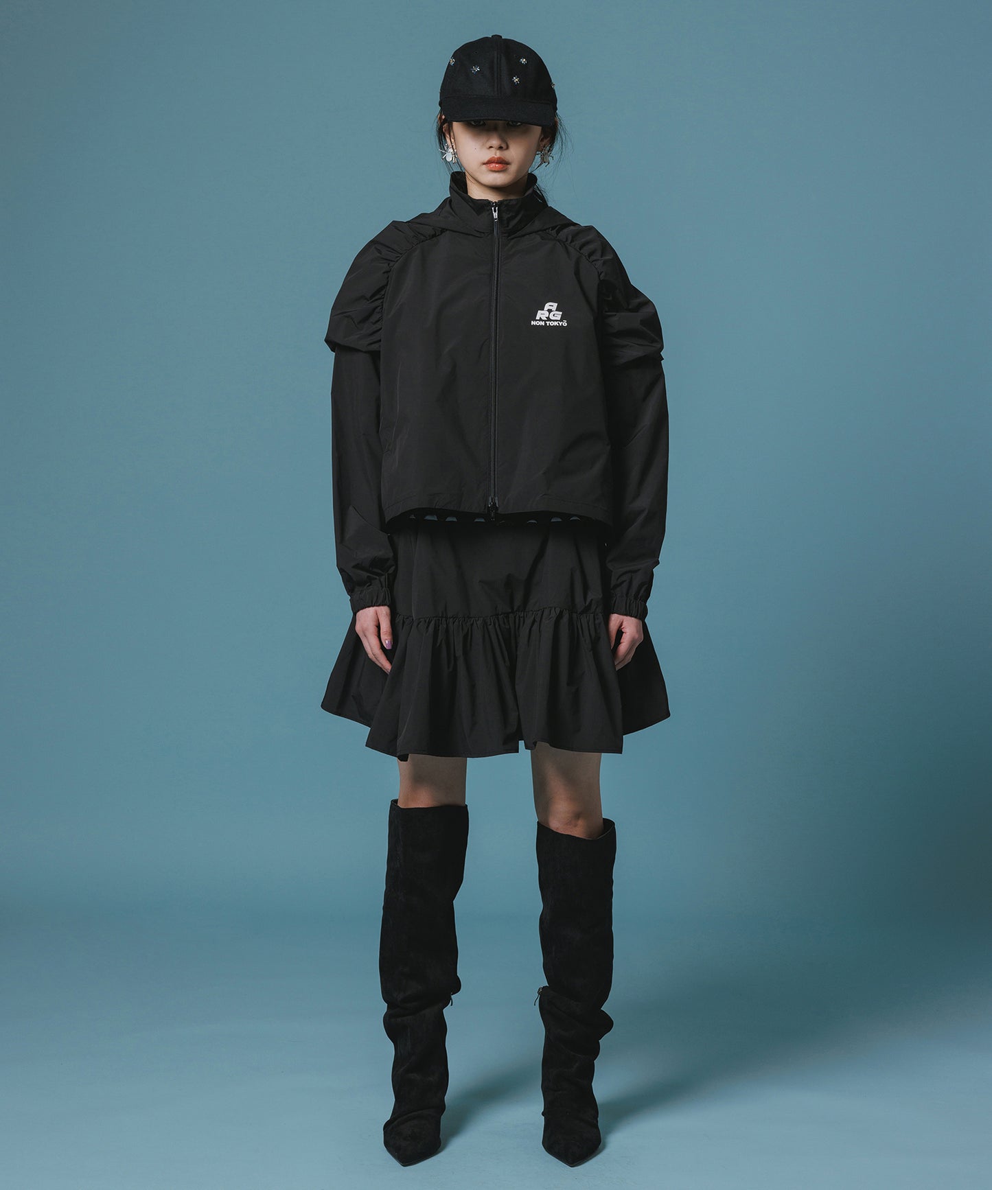 2WAY GATHER SHOULDER BLOUSON