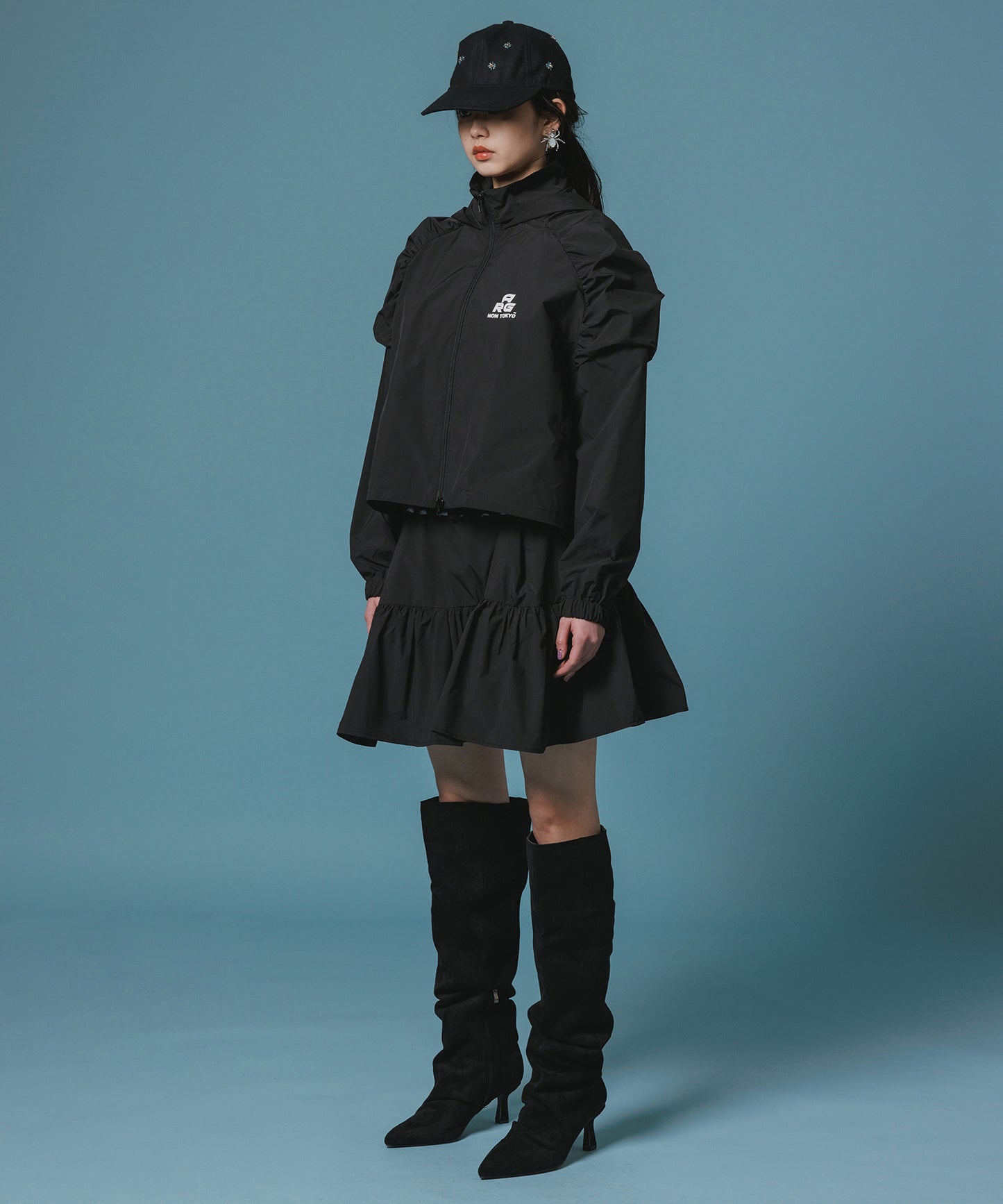 2WAY GATHER SHOULDER BLOUSON