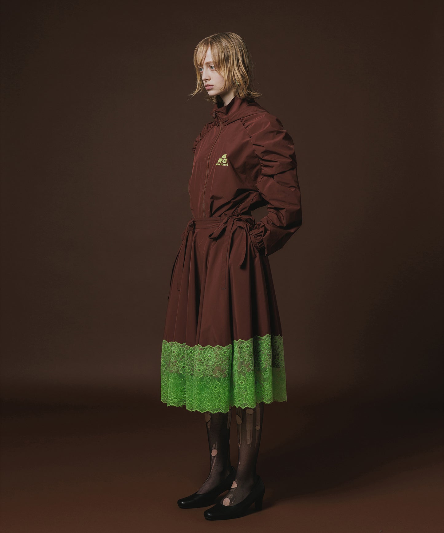 2WAY GATHER SHOULDER BLOUSON