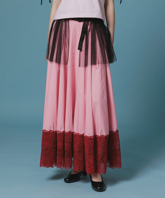 LACE RIBBON SKIRT