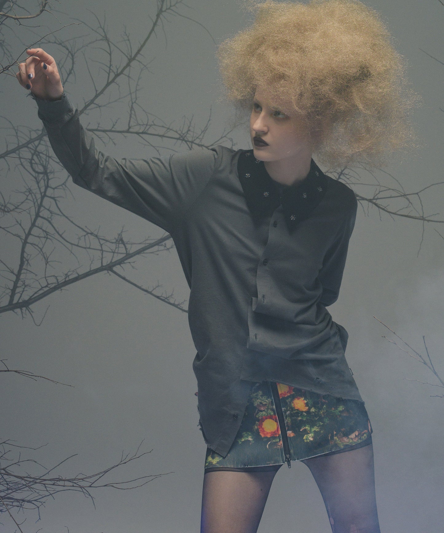 CRASH GATHER CARDIGAN