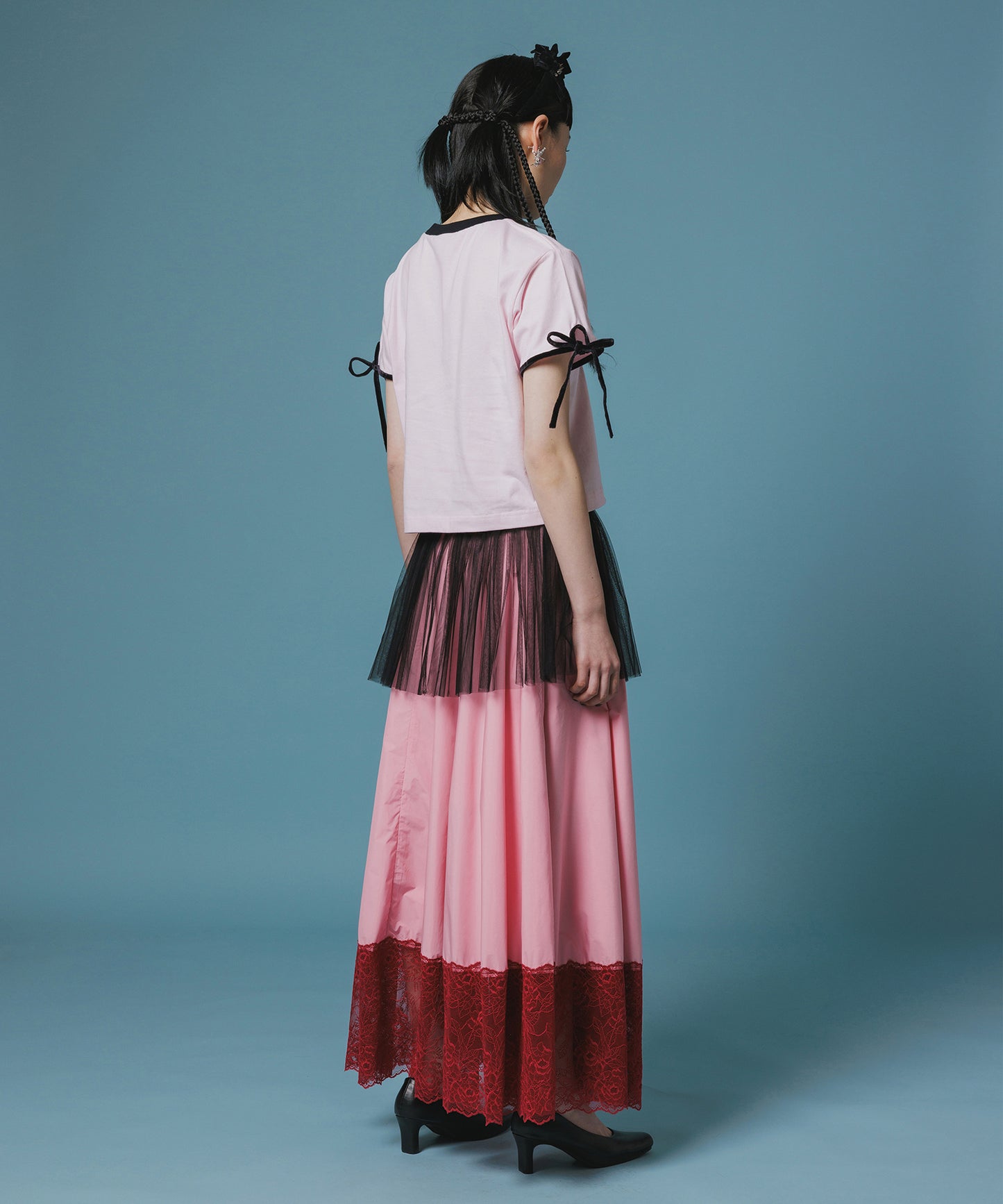 VELVET RIBBON T-SHIRT