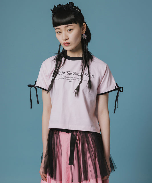 VELVET RIBBON T-SHIRT
