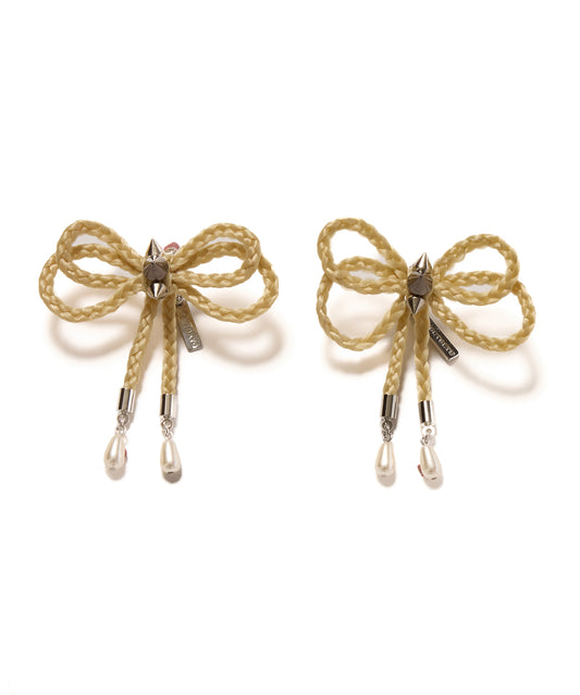 BRAID RIBBON EARRINGS