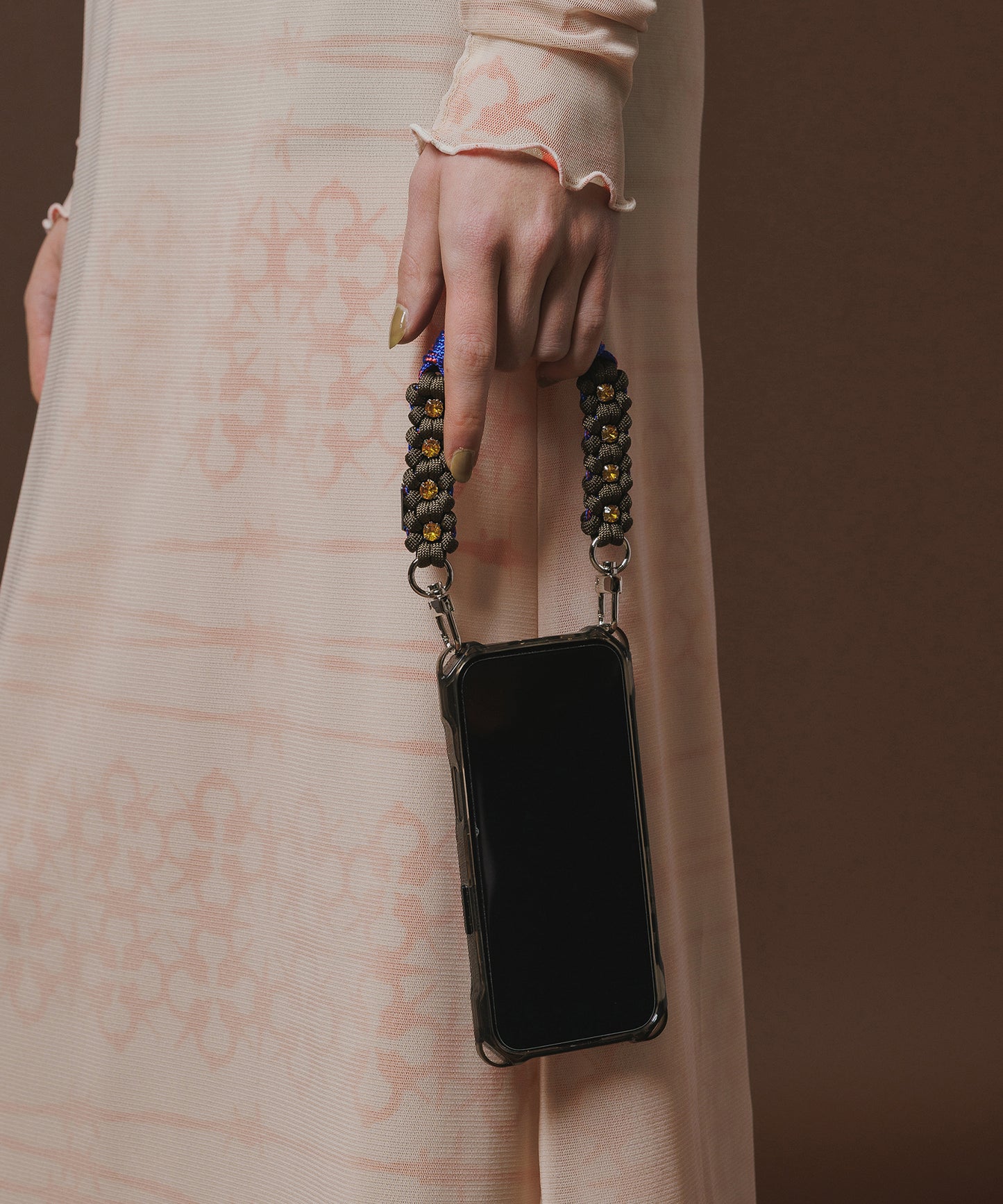 FLOWER BIJOU SMARTPHONE STRAP