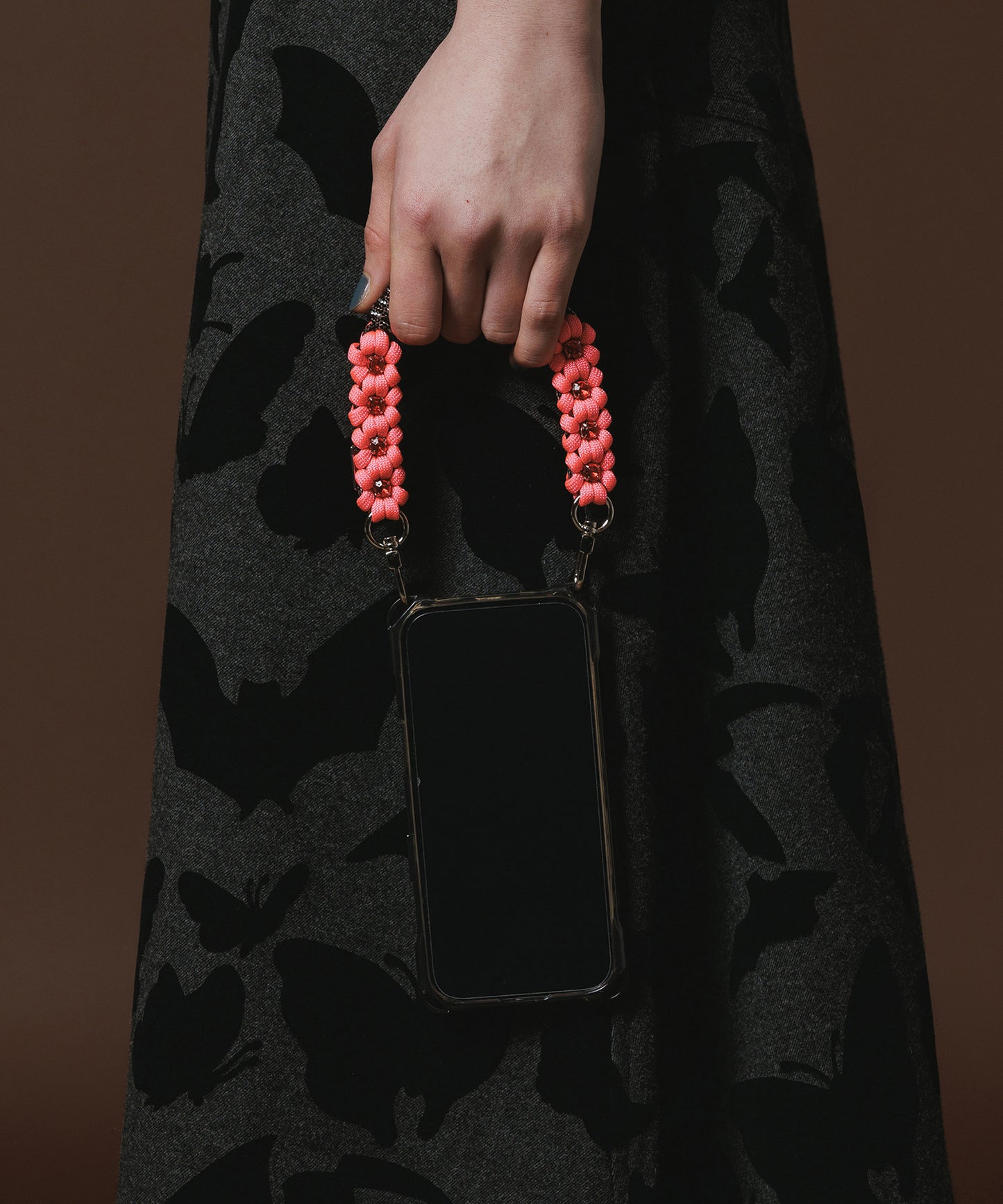 FLOWER BIJOU SMARTPHONE STRAP