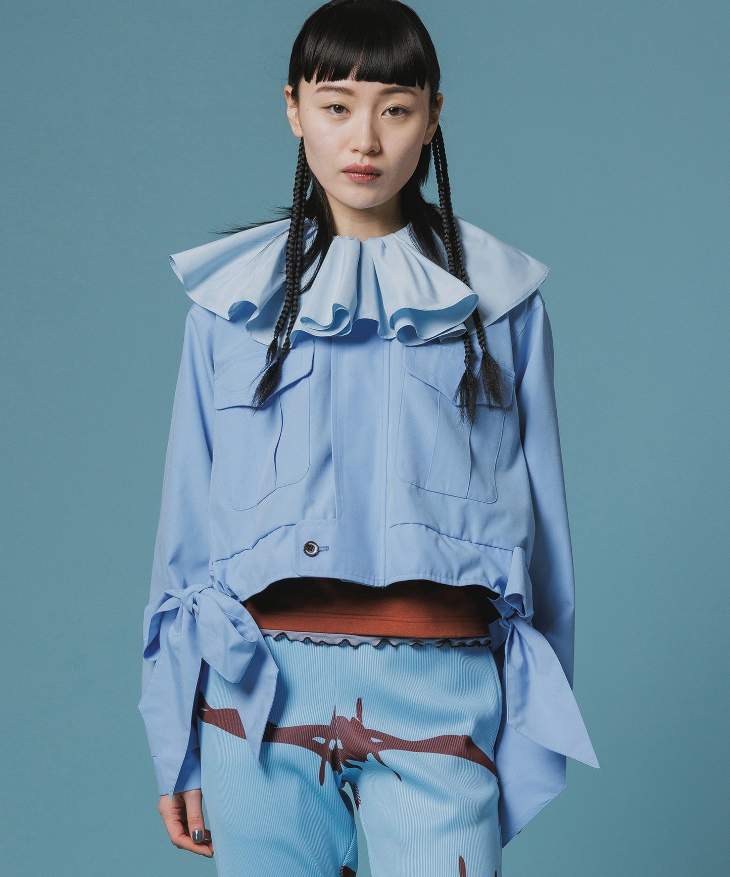 REVERSIBLE RIBBON JACKET