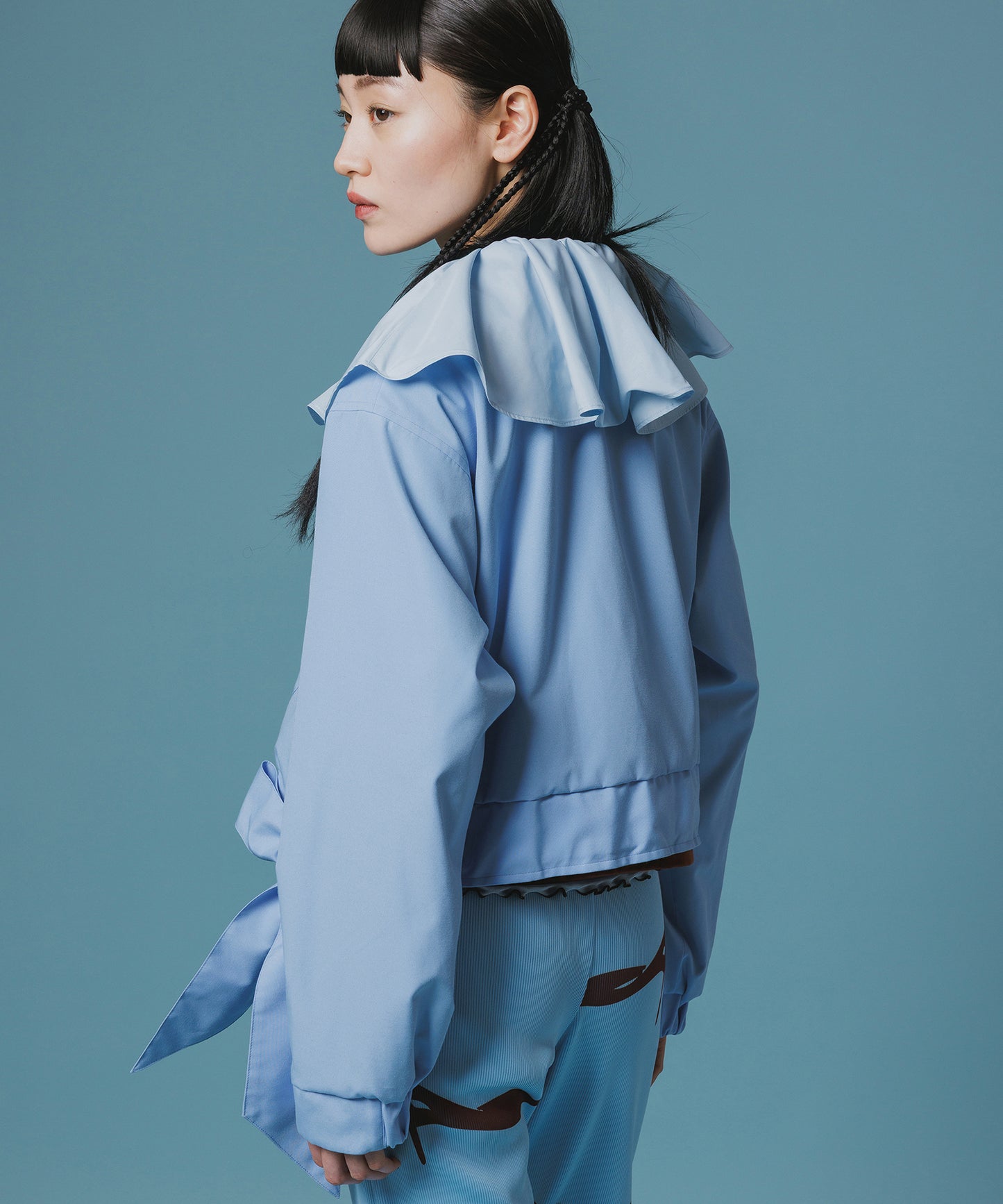 REVERSIBLE RIBBON JACKET