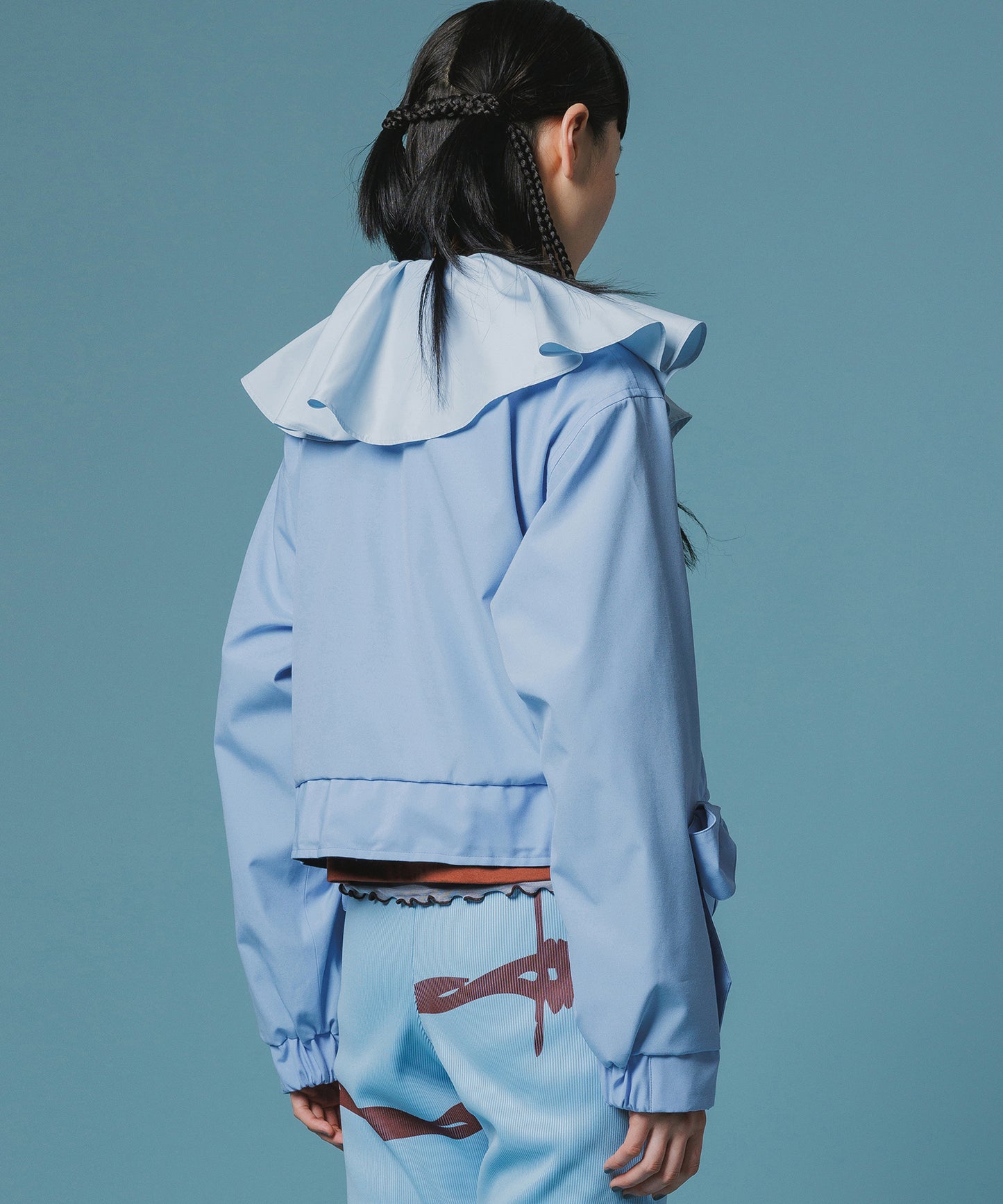 REVERSIBLE RIBBON JACKET