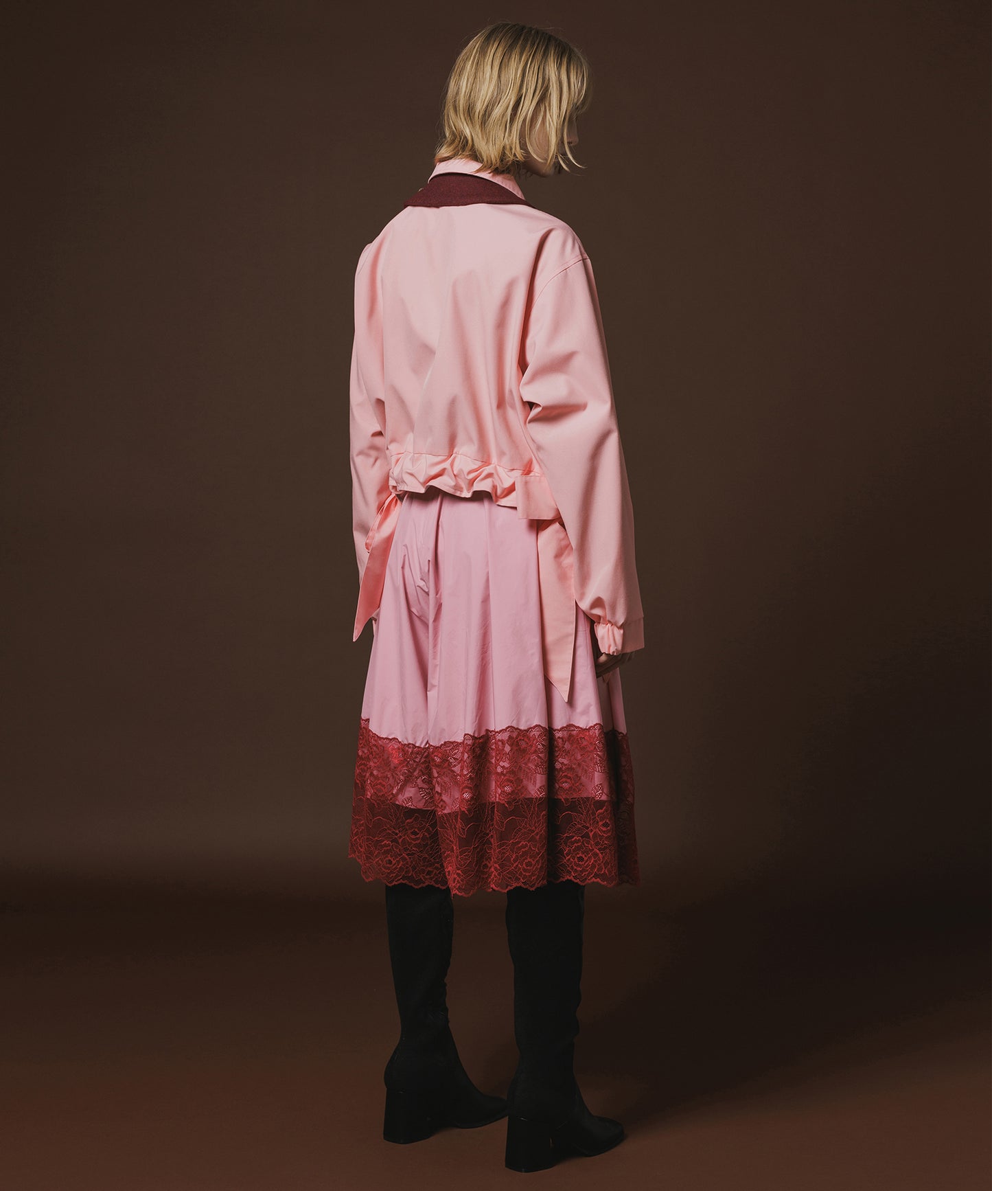 REVERSIBLE RIBBON JACKET