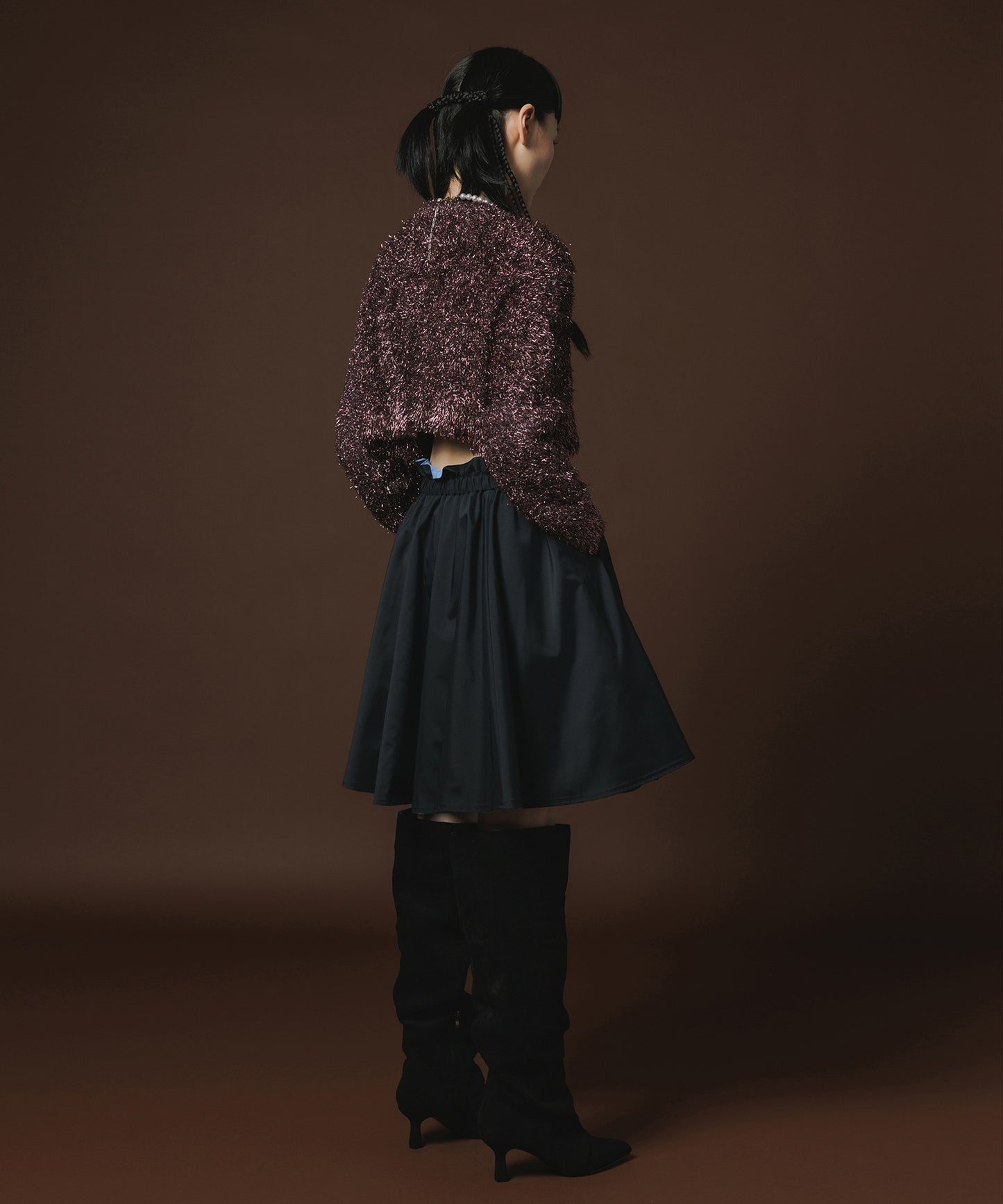 REVERSIBLE GATHER SKIRT