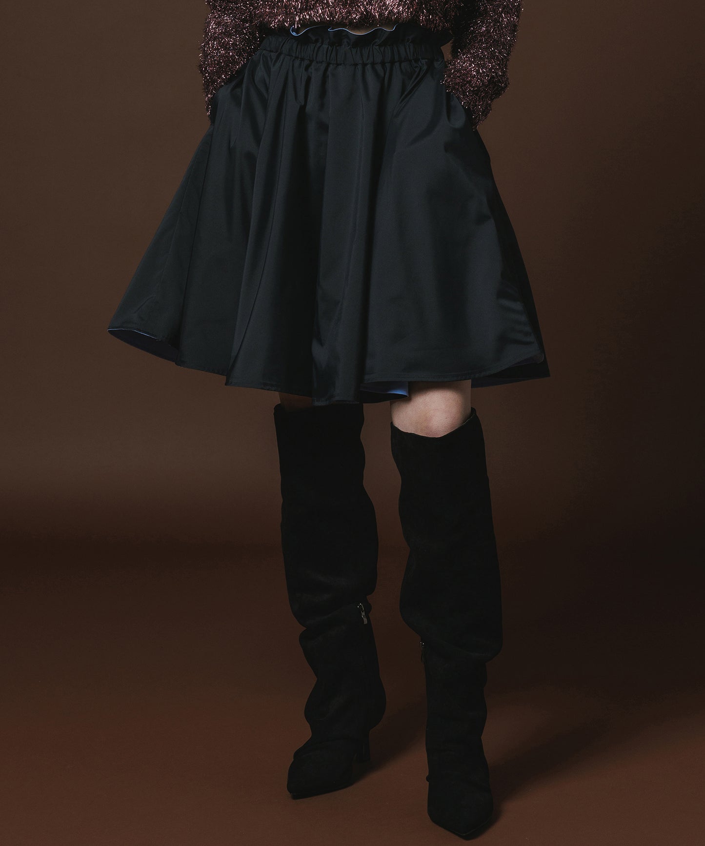 REVERSIBLE GATHER SKIRT