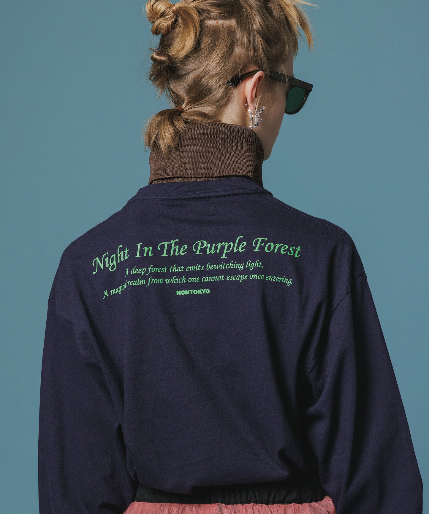 HIGH-NECK L/S T-SHIRT