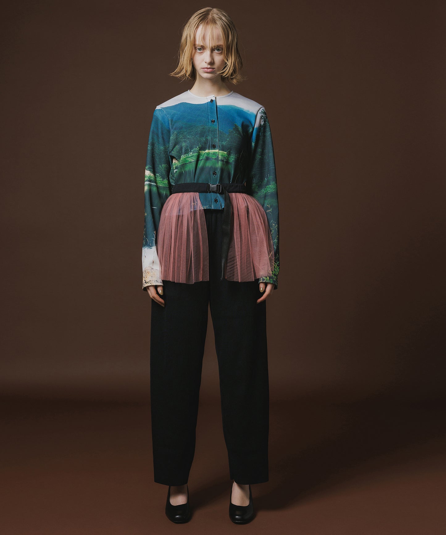 RIB COMPACT CARDIGAN