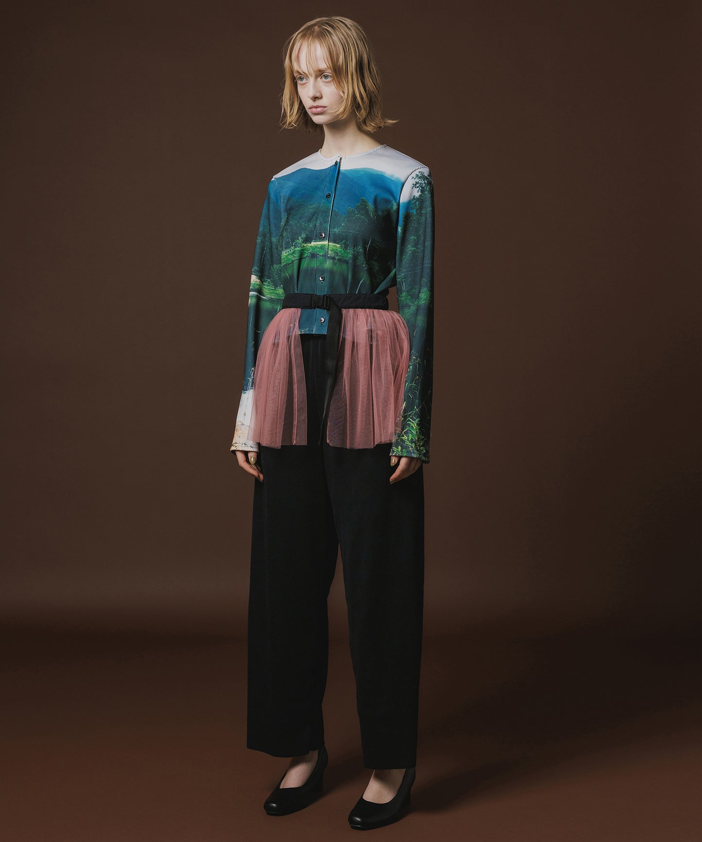 RIB COMPACT CARDIGAN