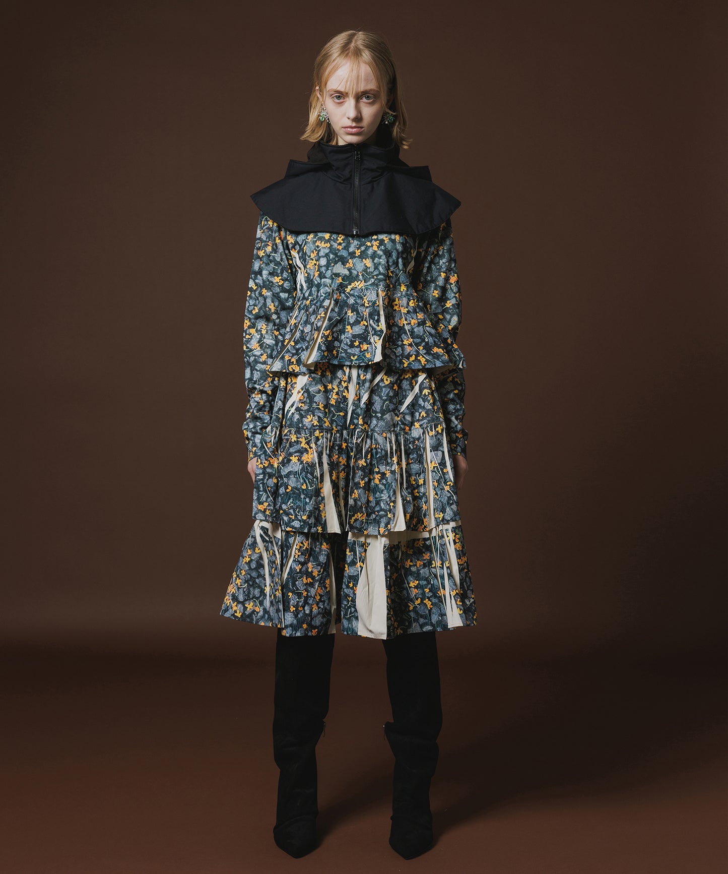 DIRECT PRINT RIB GATHER C/S