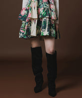 グリーン×ピンク