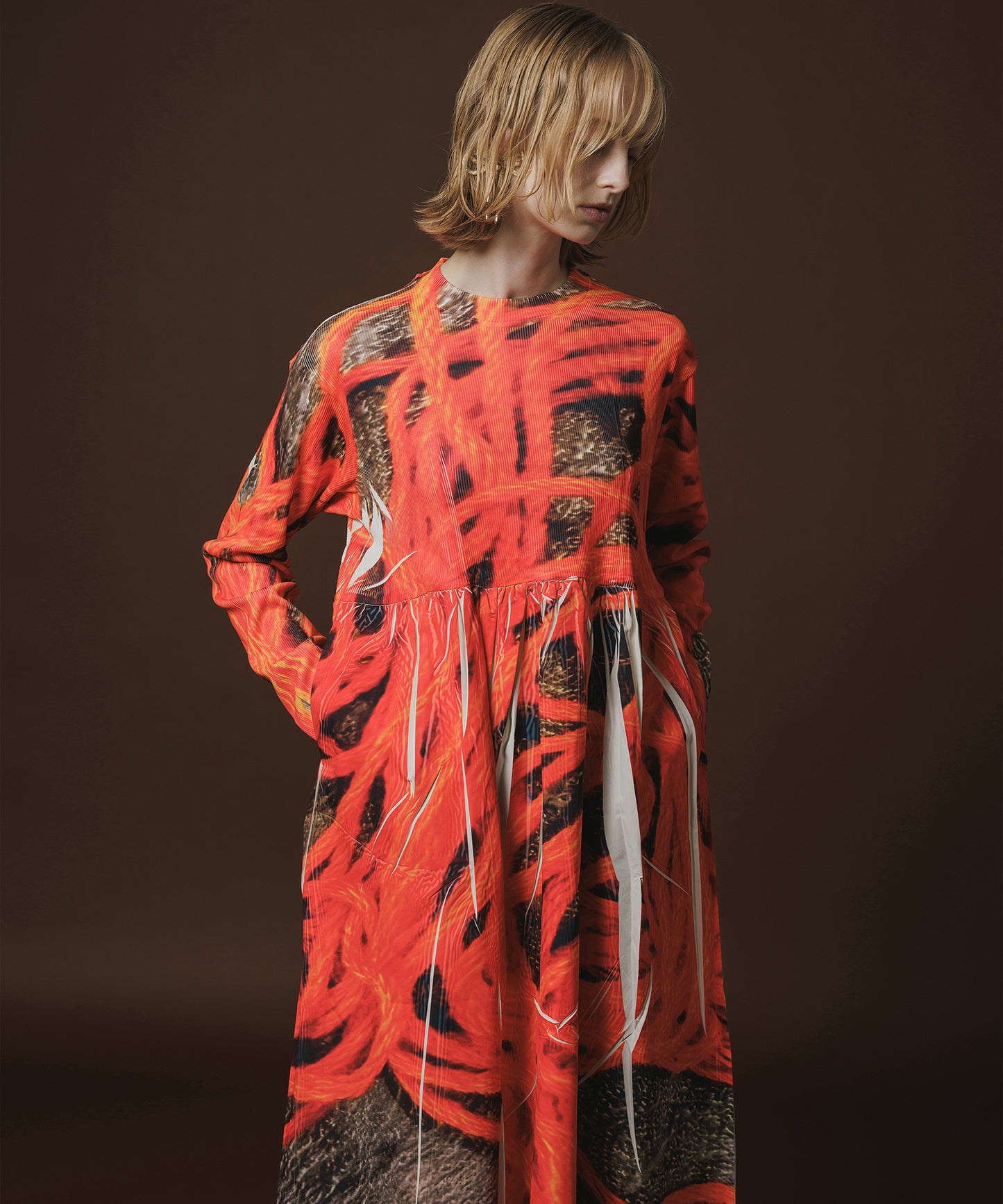 DIRECT PRINT RIB GATHER O/P