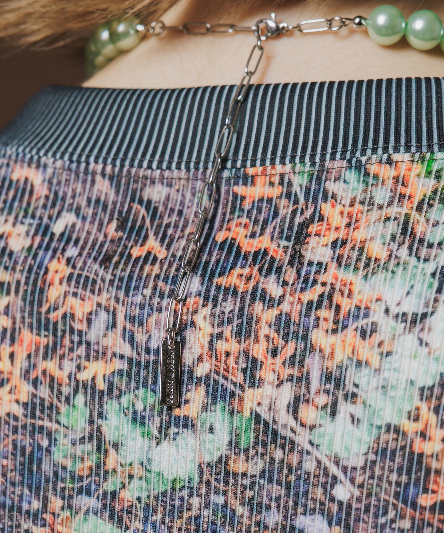 PEARL & STUDS NECKLACE