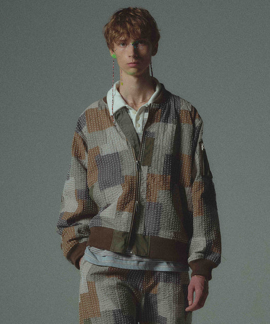 CHECK CAMO JACKET